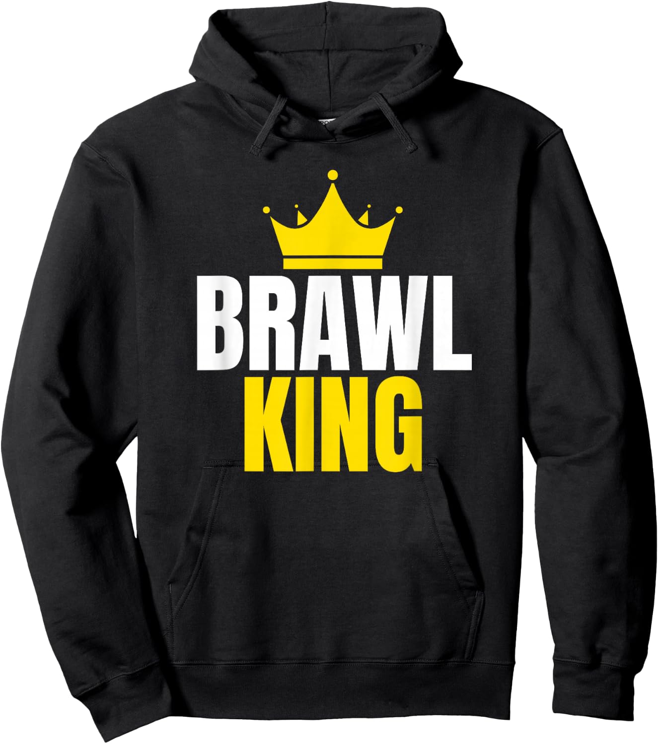Brawl King Gamer Gaming Brawler Brawl Hoodie - Hoodie | Black