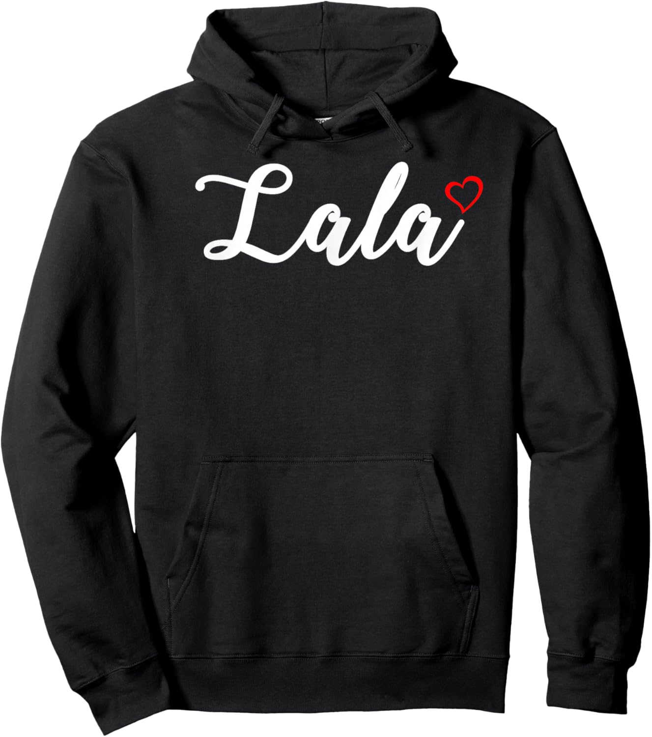 Cute Lala Lover Gift Grandma Christmas Gifts Hoodie - Hoodie | Black