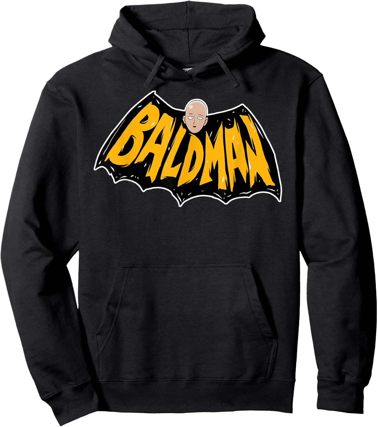 Baldman Funny Bald Shirt , Bald Head Gift, Bald Guy Hoodie - Hoodie | Black