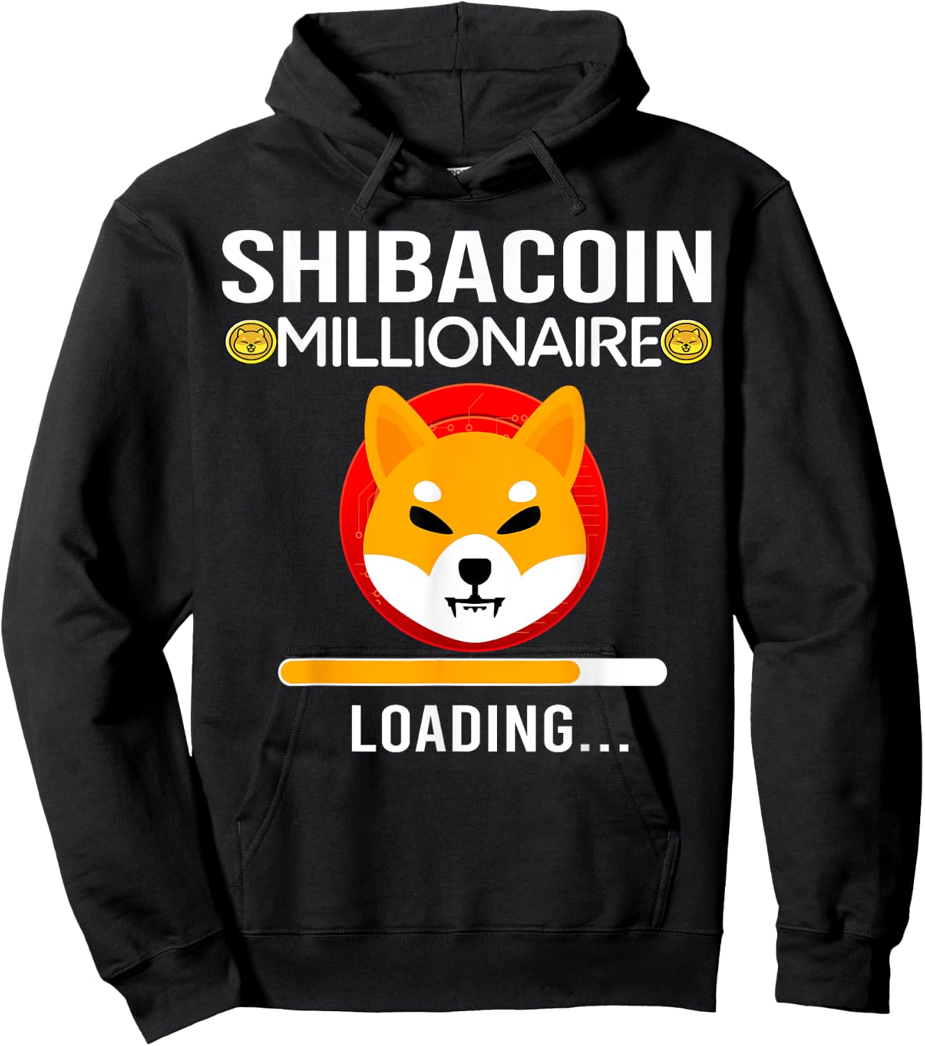 Shiba Inu Coin Crypto Token Cryptocurrency Wallet Shiba Army Hoodie - Hoodie | Black