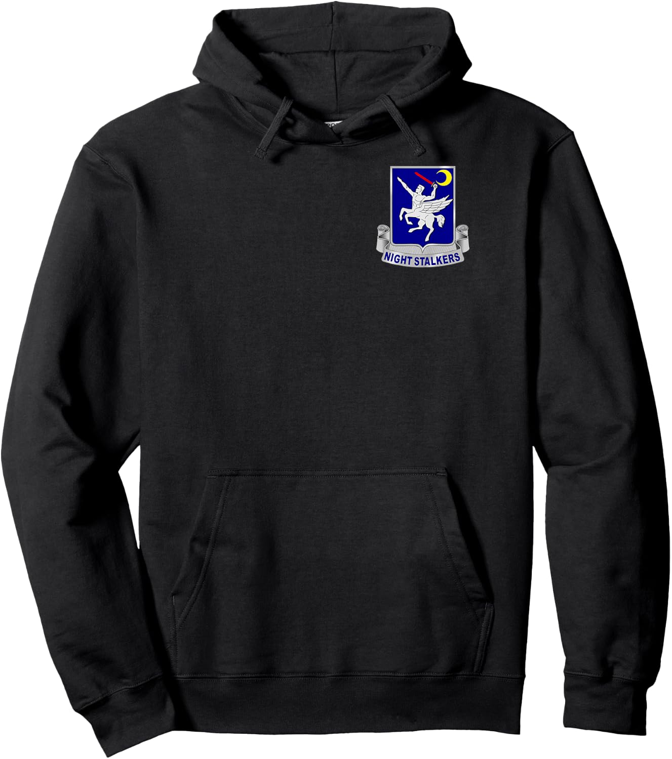 160th SOAR - USASOAC - Nightstalkers DUI Hoodie - Hoodie | Black