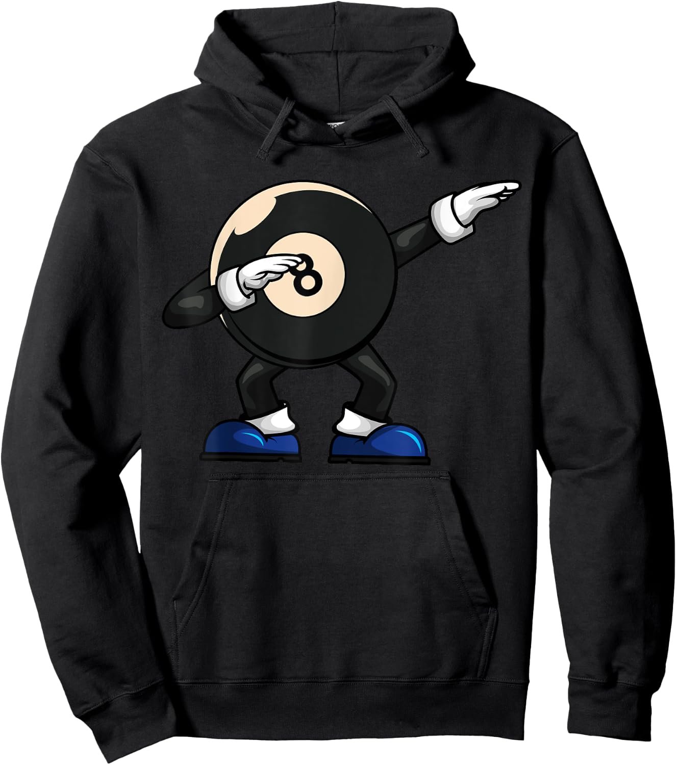 Dabbing Billiard Ball Pool Player Snooker Hoodie - Hoodie | Black