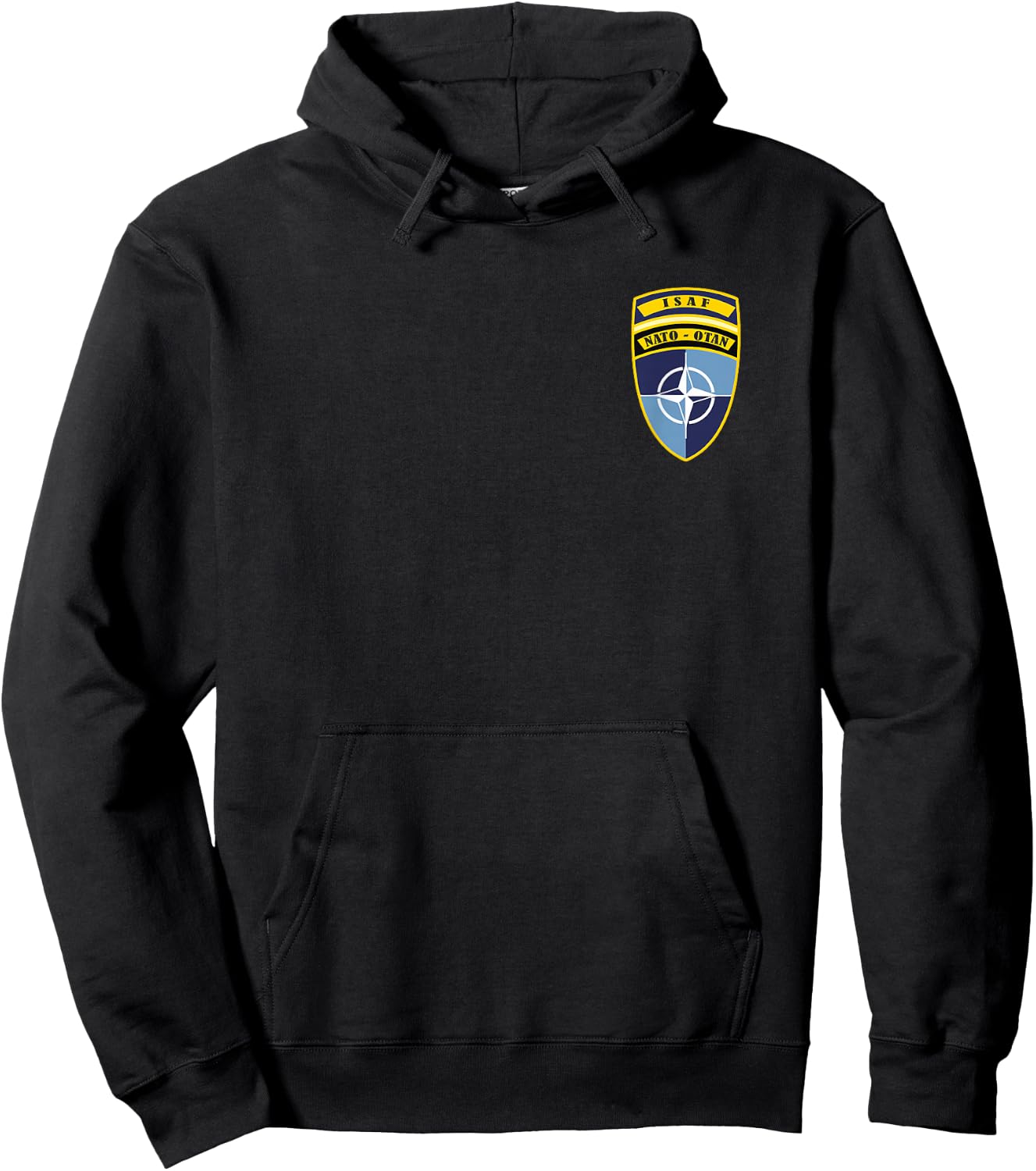 ISAF NATO Patch Hoodie - Hoodie | Black