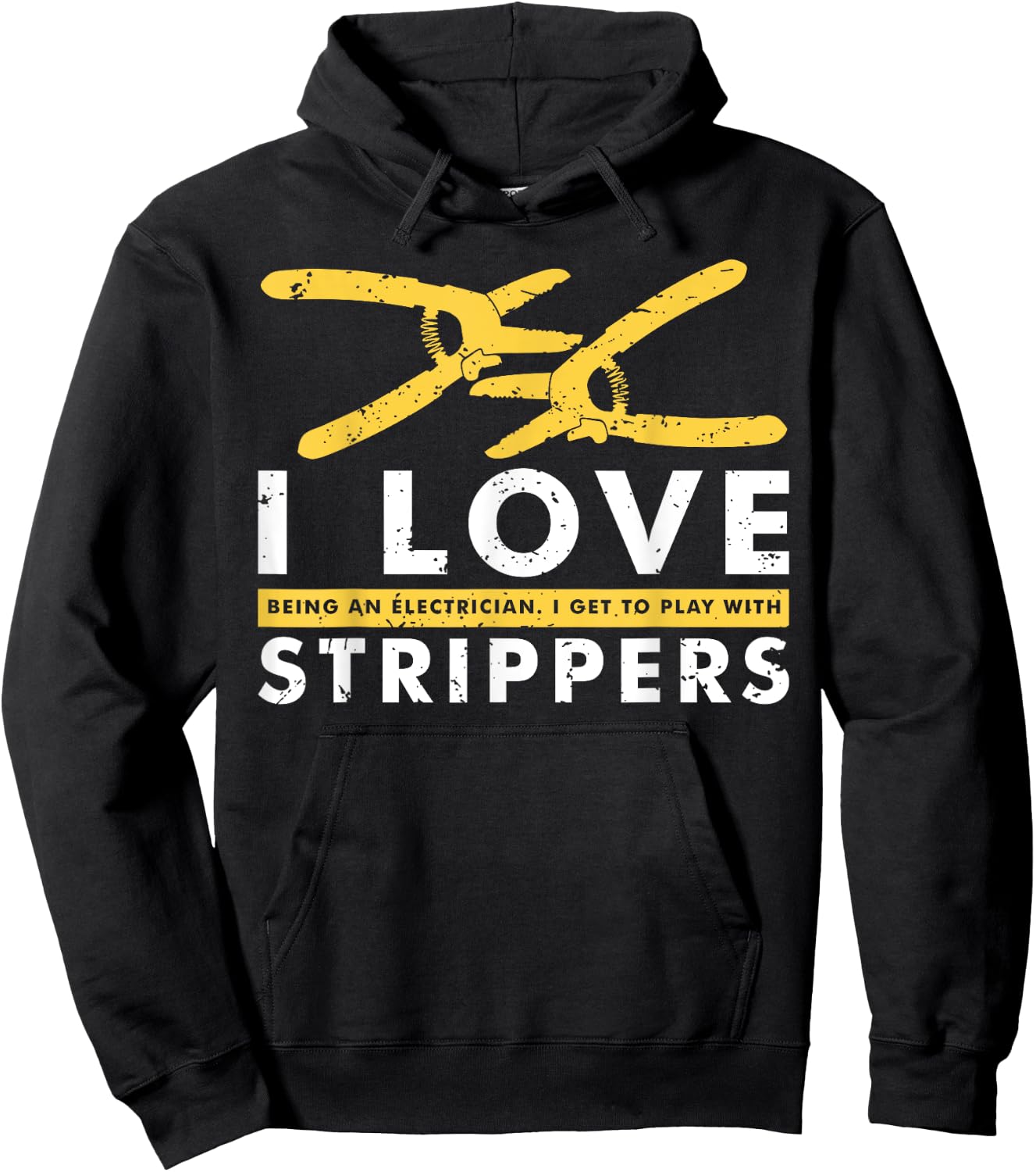 Funny Electrician Art Men Women Lineman Electrical Engineer Hoodie - Hoodie | Black