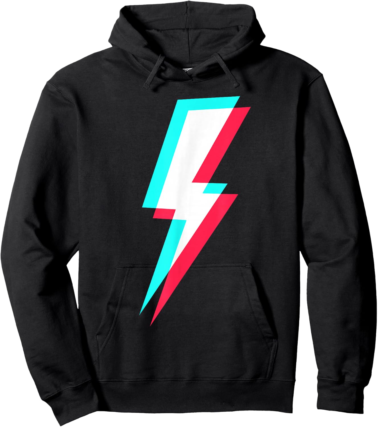 Lightning Symbol Power Electricity Bolt Graphic Hoodie - Hoodie | Black