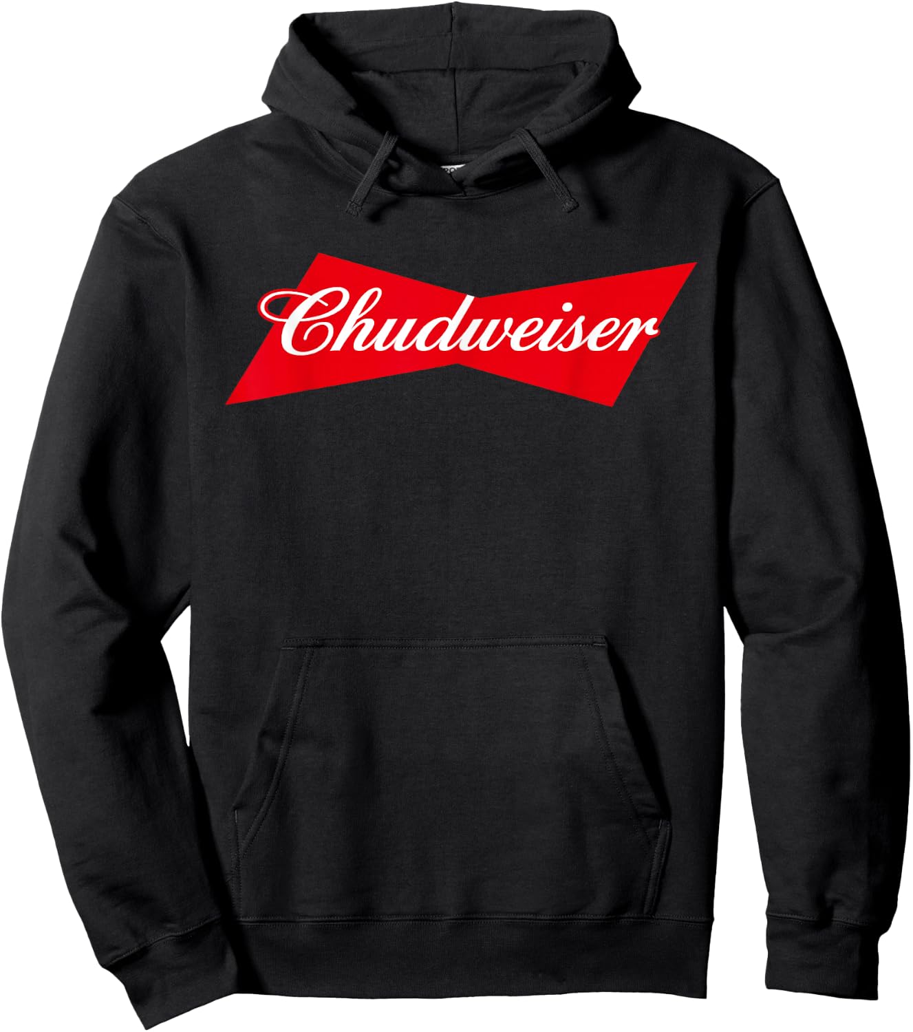 Chudweiser Funny Beer Drinking Humor Hoodie - Hoodie | Black