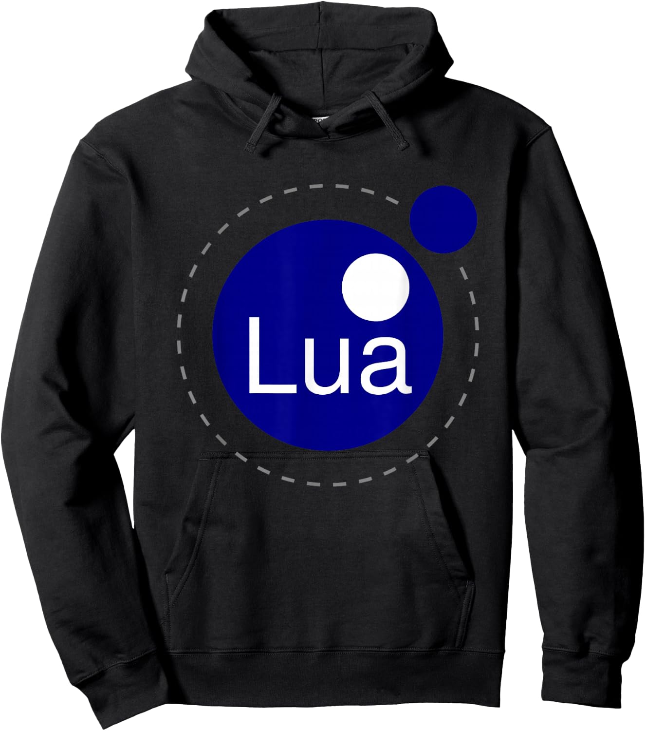 Lua Logo Lua Programming Design for Lua Programmers Hoodie - Hoodie | Black
