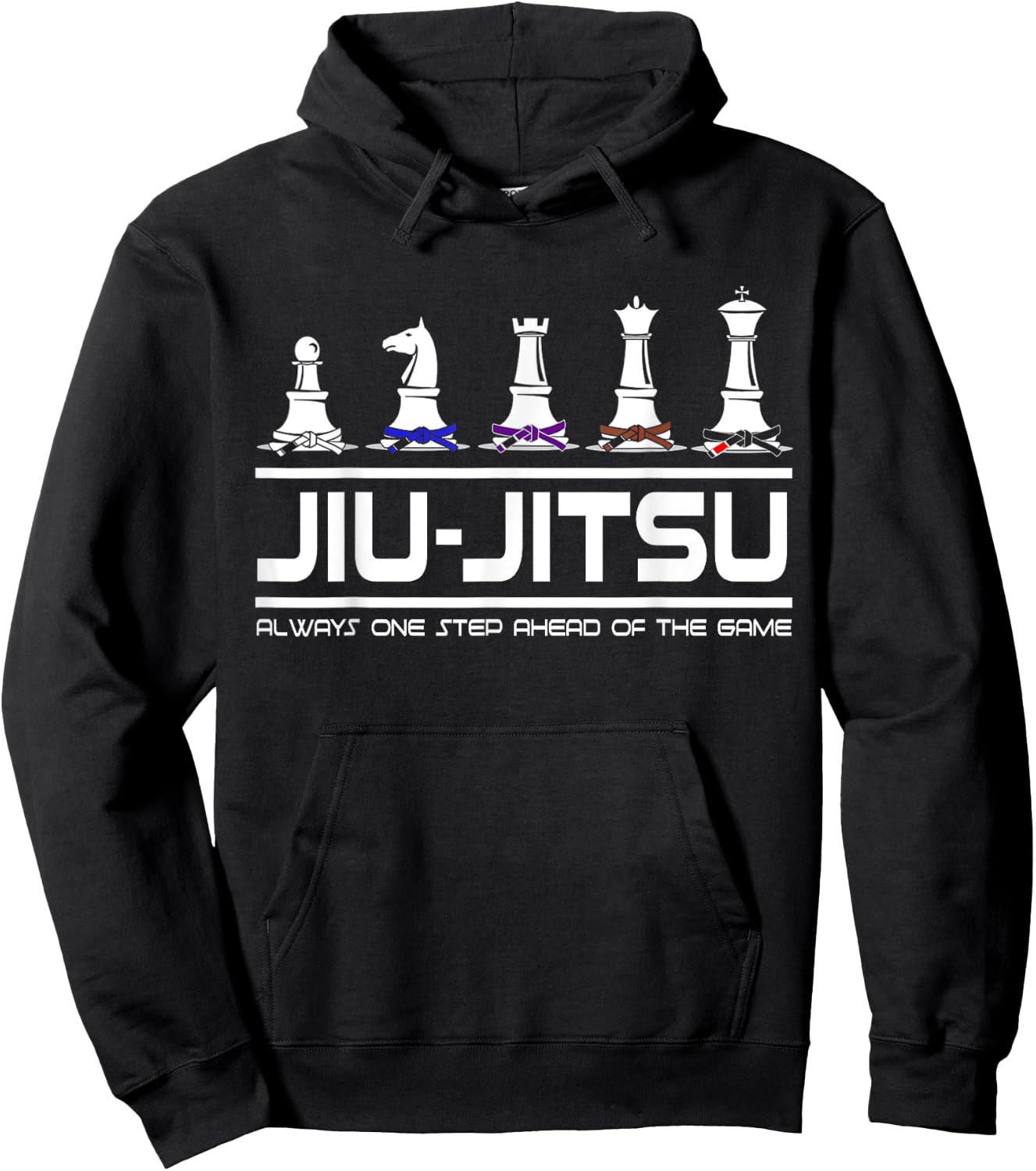 Jiu Jitsu Training , Brazilian Jiu Jitsu Shirt, BJJ Hoodie - Hoodie | Black
