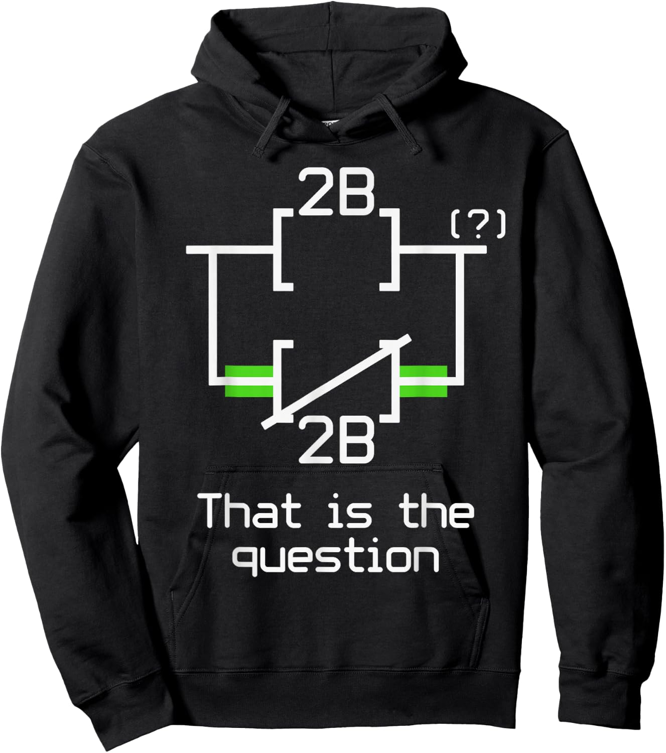 To Be Or Not To Be Ladder Logic Electrical Engineer Hoodie - Hoodie | Black