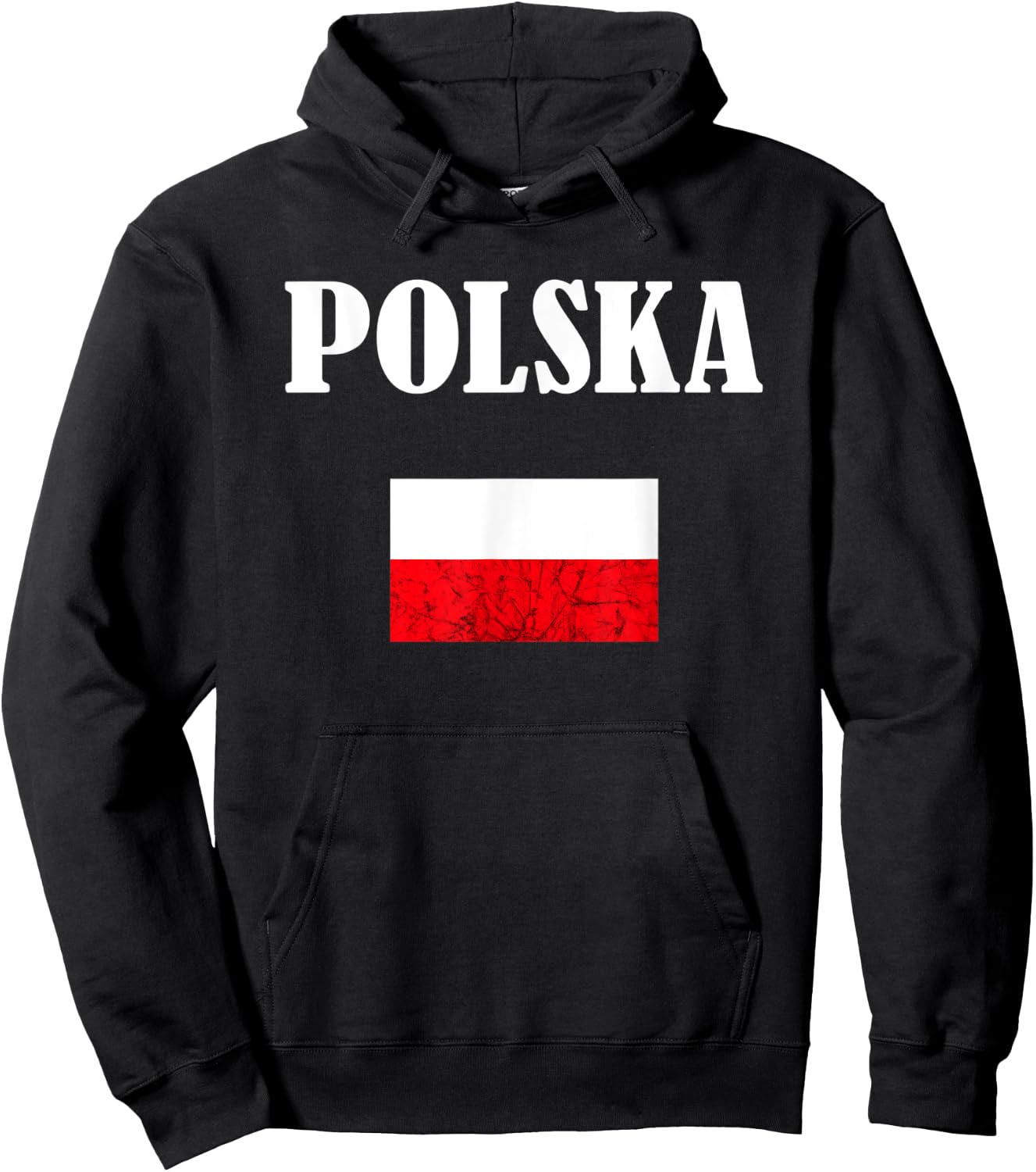 Polska Polish Roots Polish Eagle Poland Flag Polish Pride Hoodie - Hoodie | Black