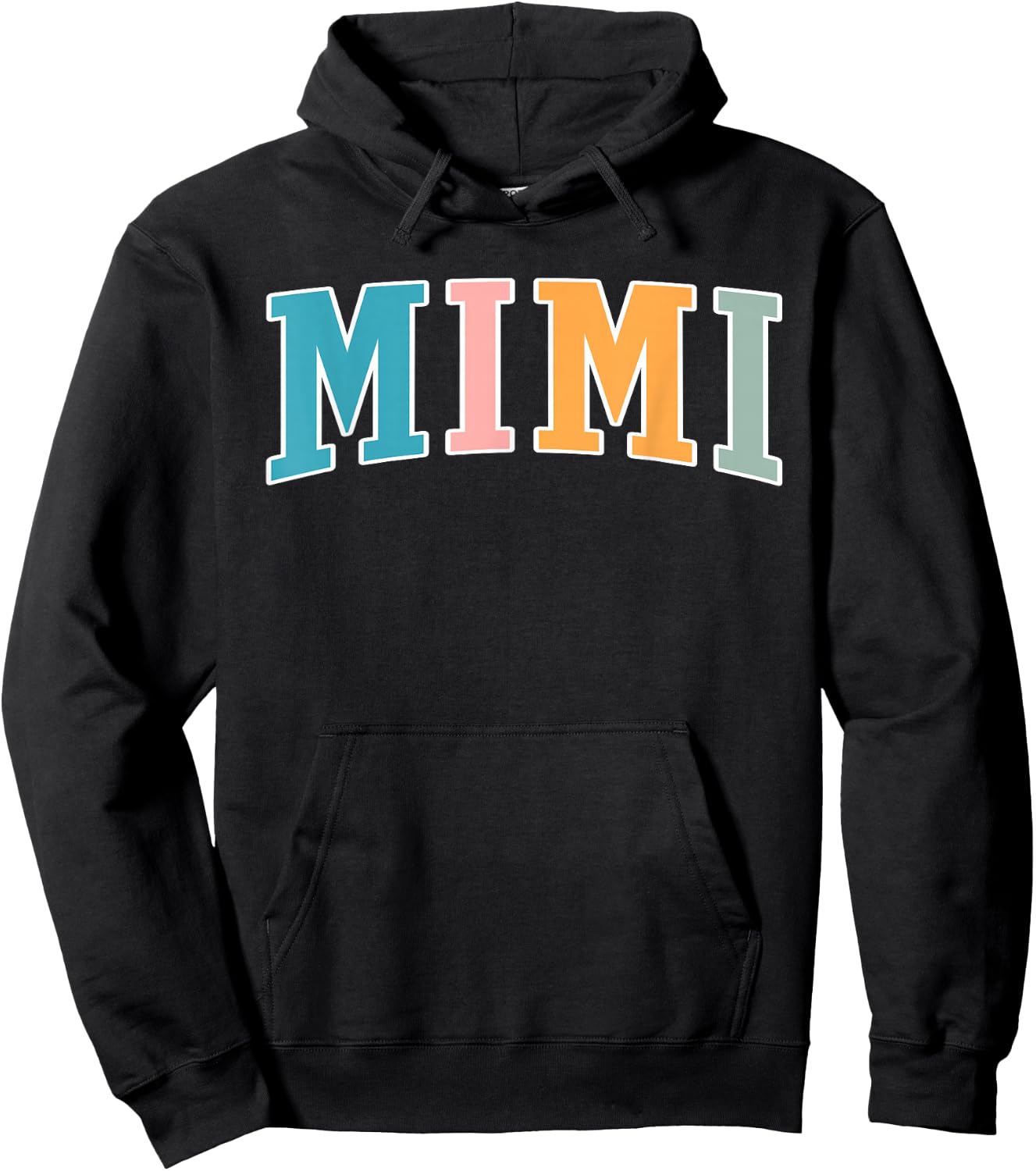 Mimi Life for Grandma Grandmother Announcement Hoodie - Hoodie | Black