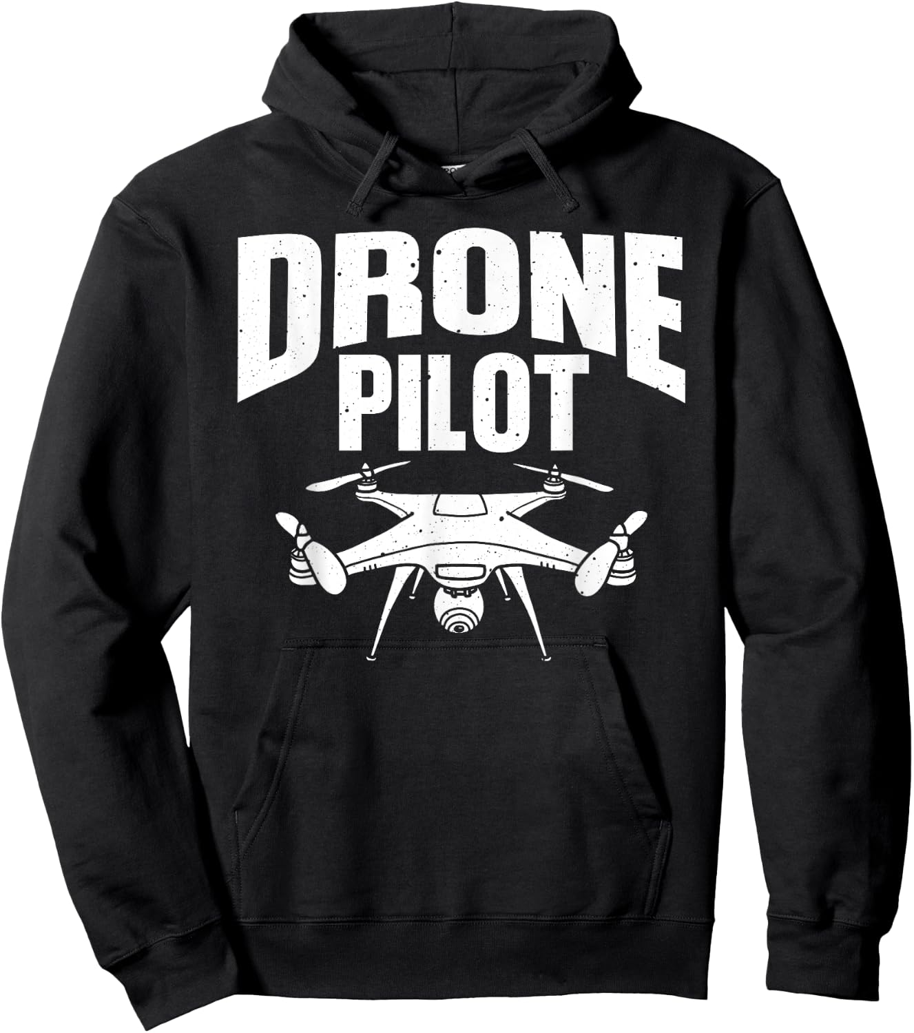 Funny Drone Designs Women Remote Control Aircraft Hoodie - Hoodie | Black