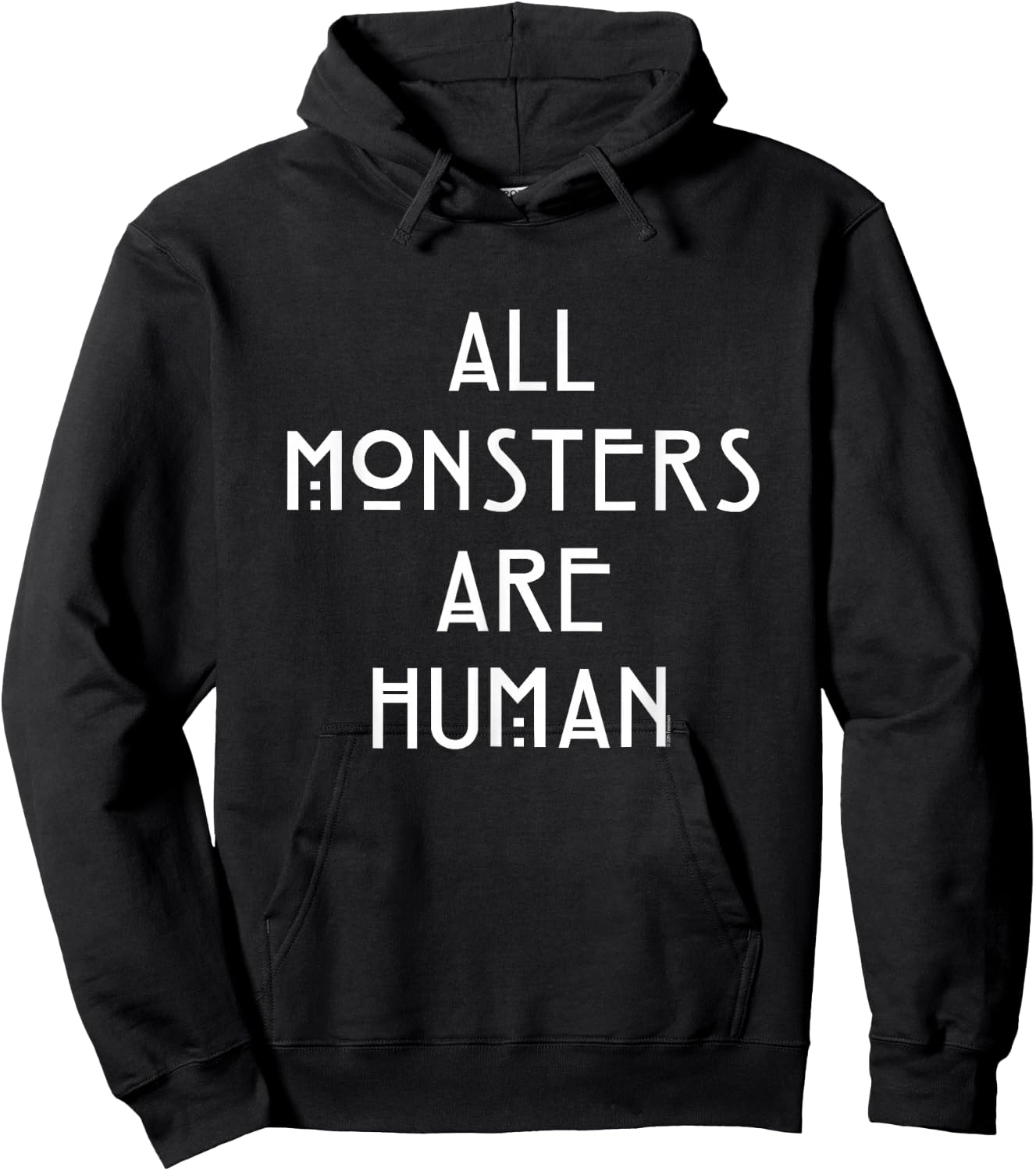 American Horror Story Asylum Monsters Are Humans Hoodie - Hoodie | Black