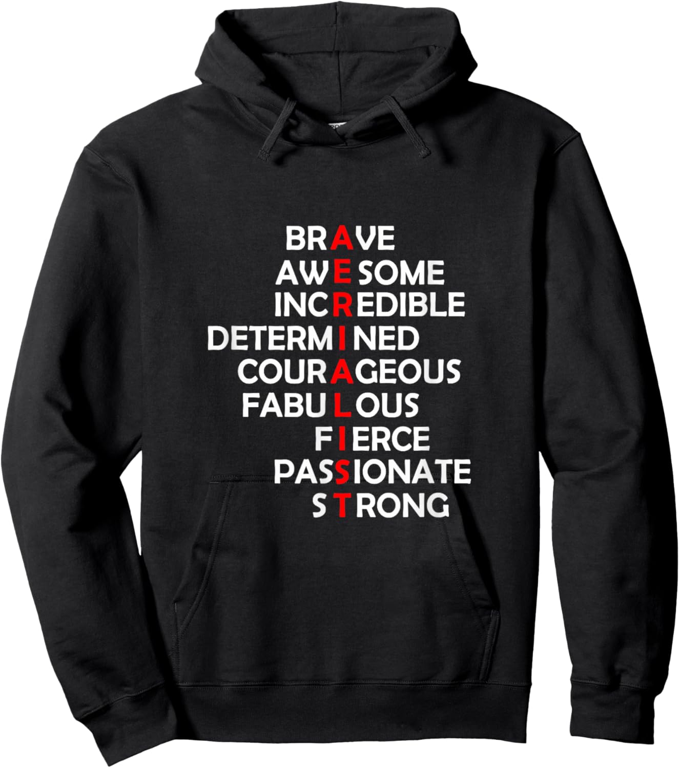 Aerialist Acrostic Aerial Yoga Silks Hoop Hoodie - Hoodie | Black