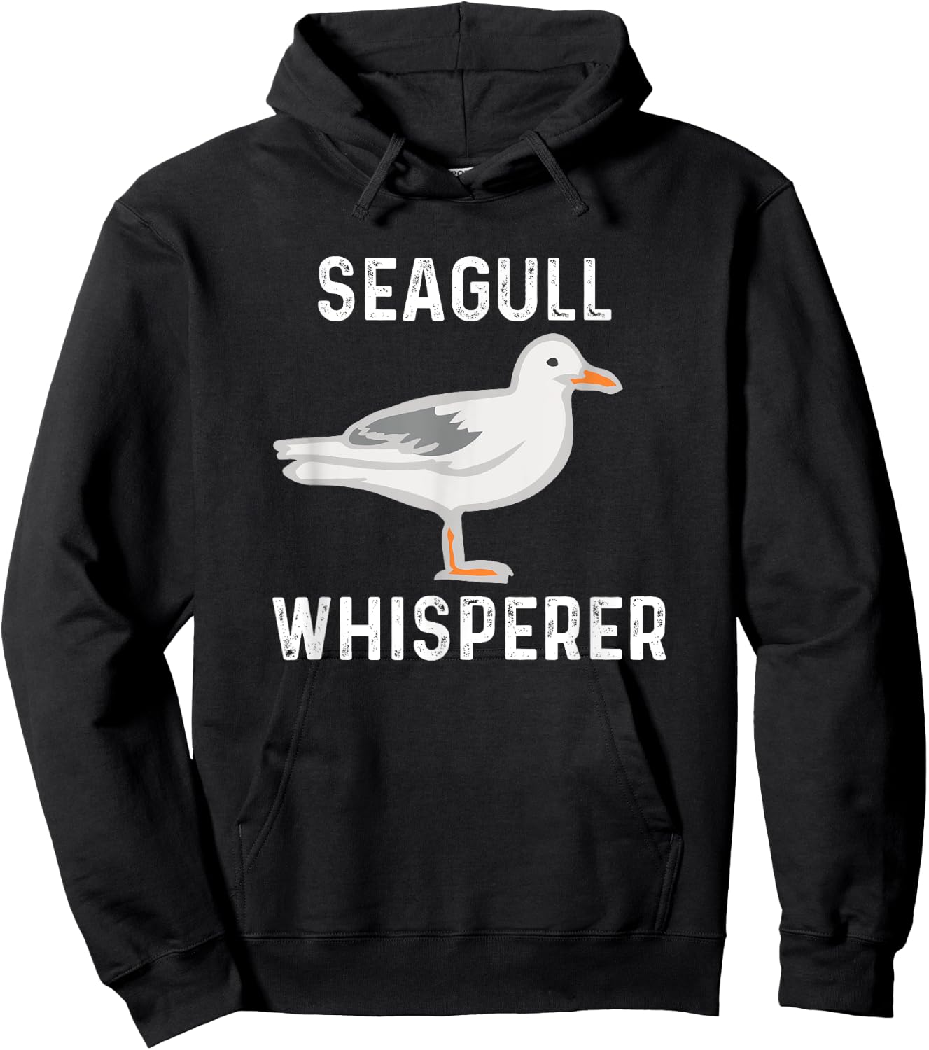 Seagull Whisperer Gull Beach Birds Women Girls Kids Hoodie - Hoodie | Black