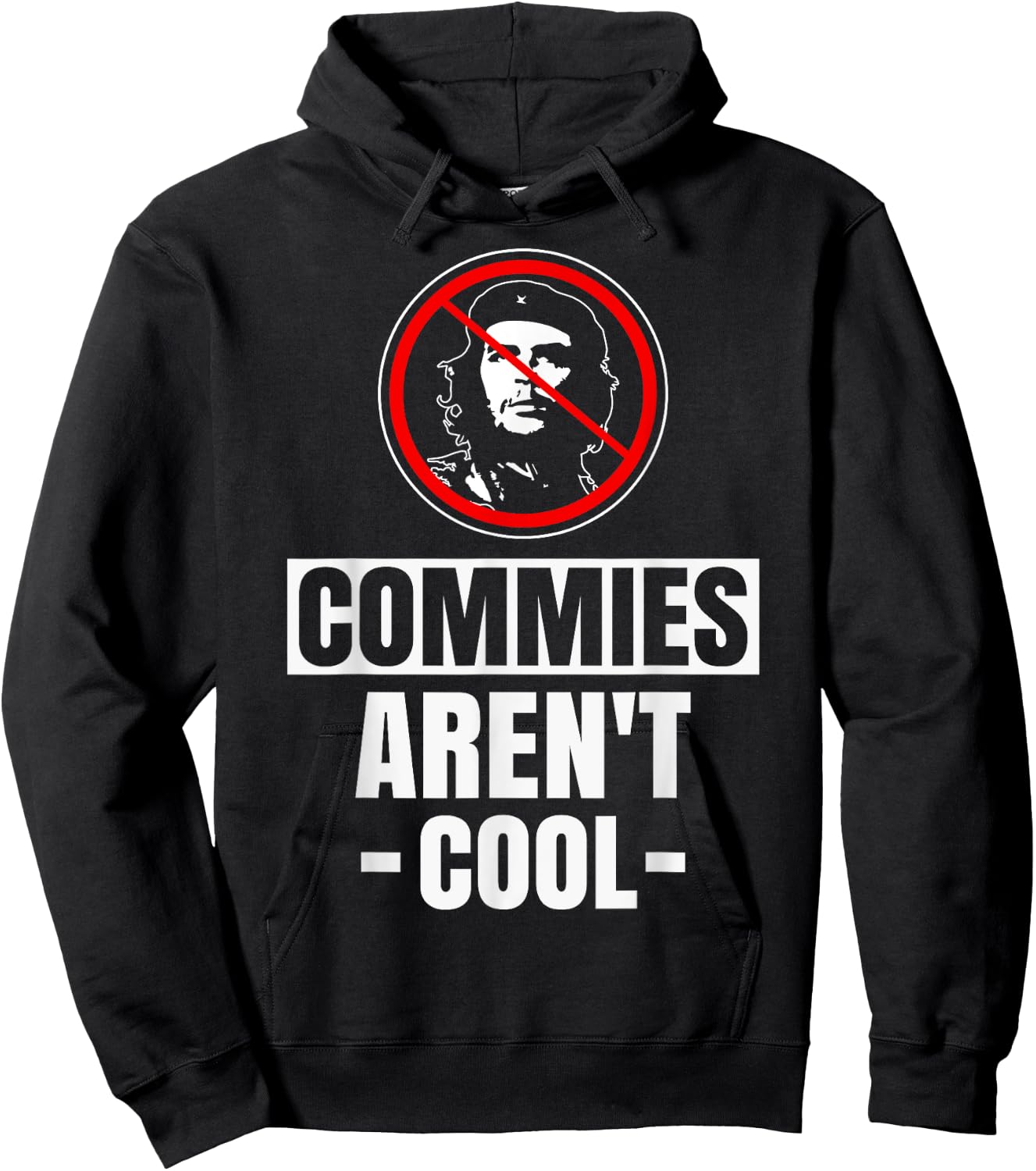 Commies aren't cool - anti-communism Hoodie - Hoodie | Black