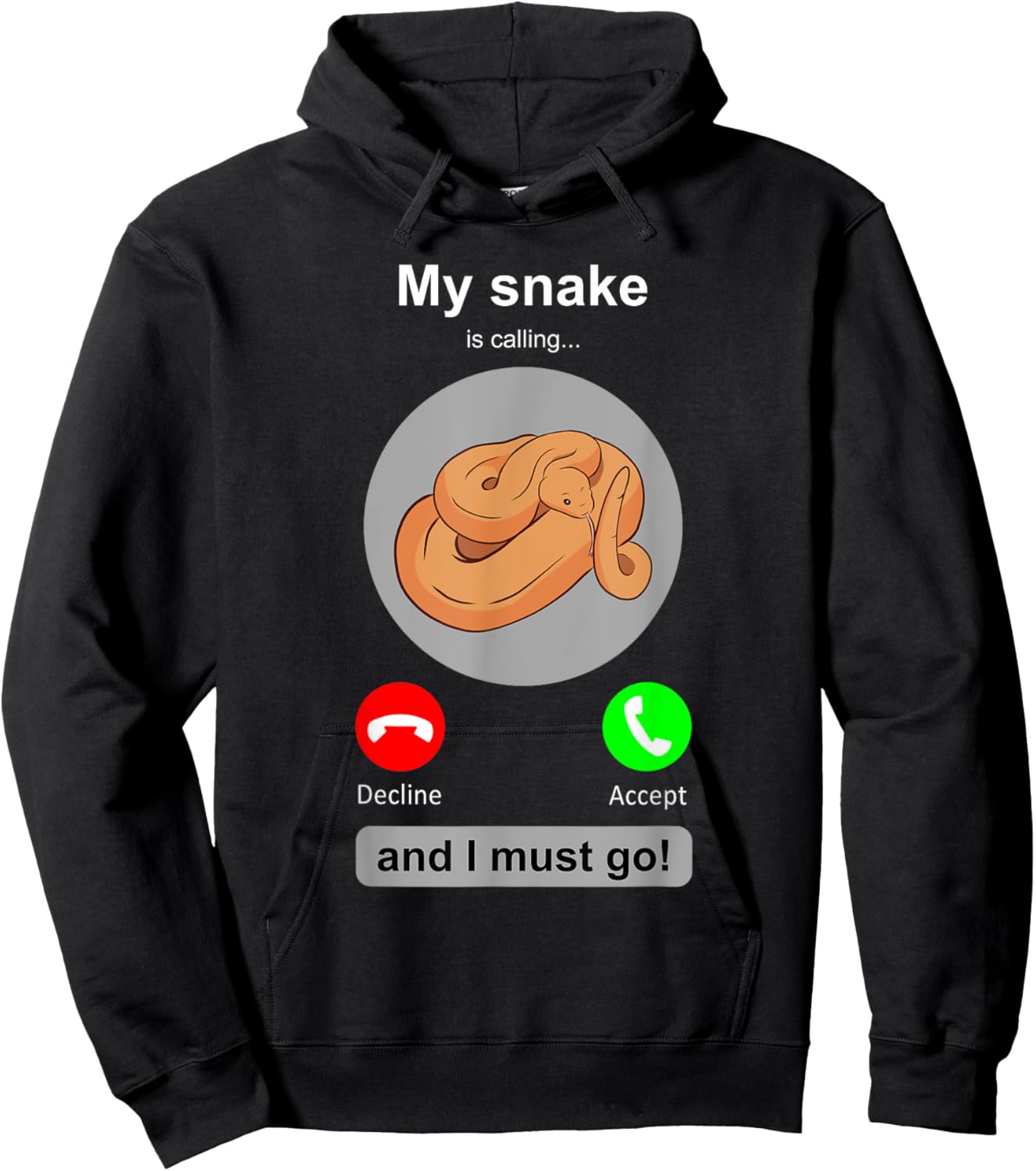 Funny Snake Shirt Snake Lover Snake Owner Collector Gift Hoodie - Hoodie | Black