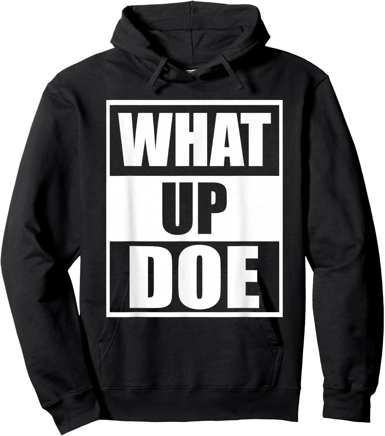 What Up Doe Detroit Meme Hoodie - Hoodie | Black
