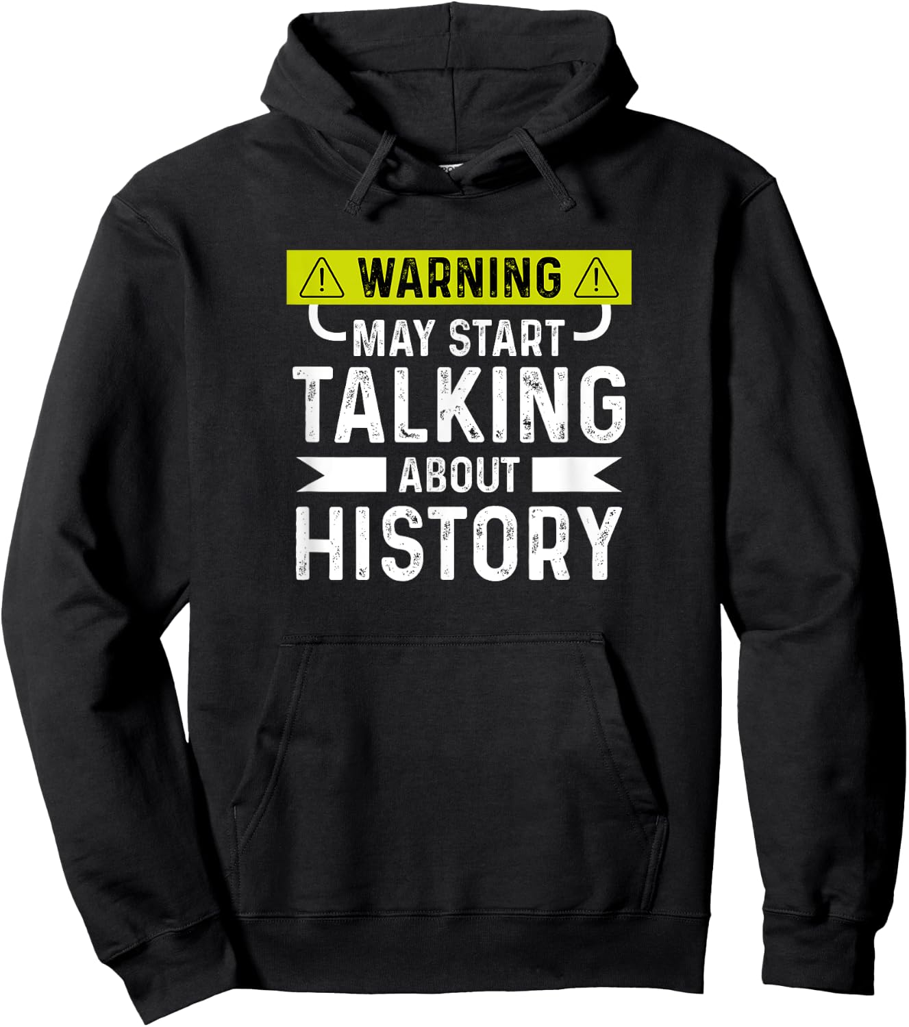 I Love History Funny History Lover Hoodie - Hoodie | Black