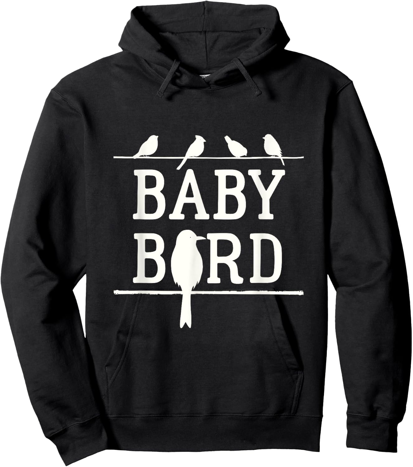 Baby Bird Cute Birds Boy Girl Toddler Hoodie - Hoodie | Black