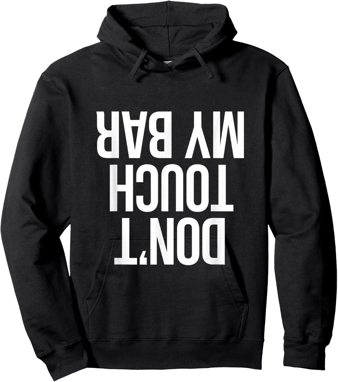 Don't Touch My Bar Bench Press Workout Hoodie - Hoodie | Black