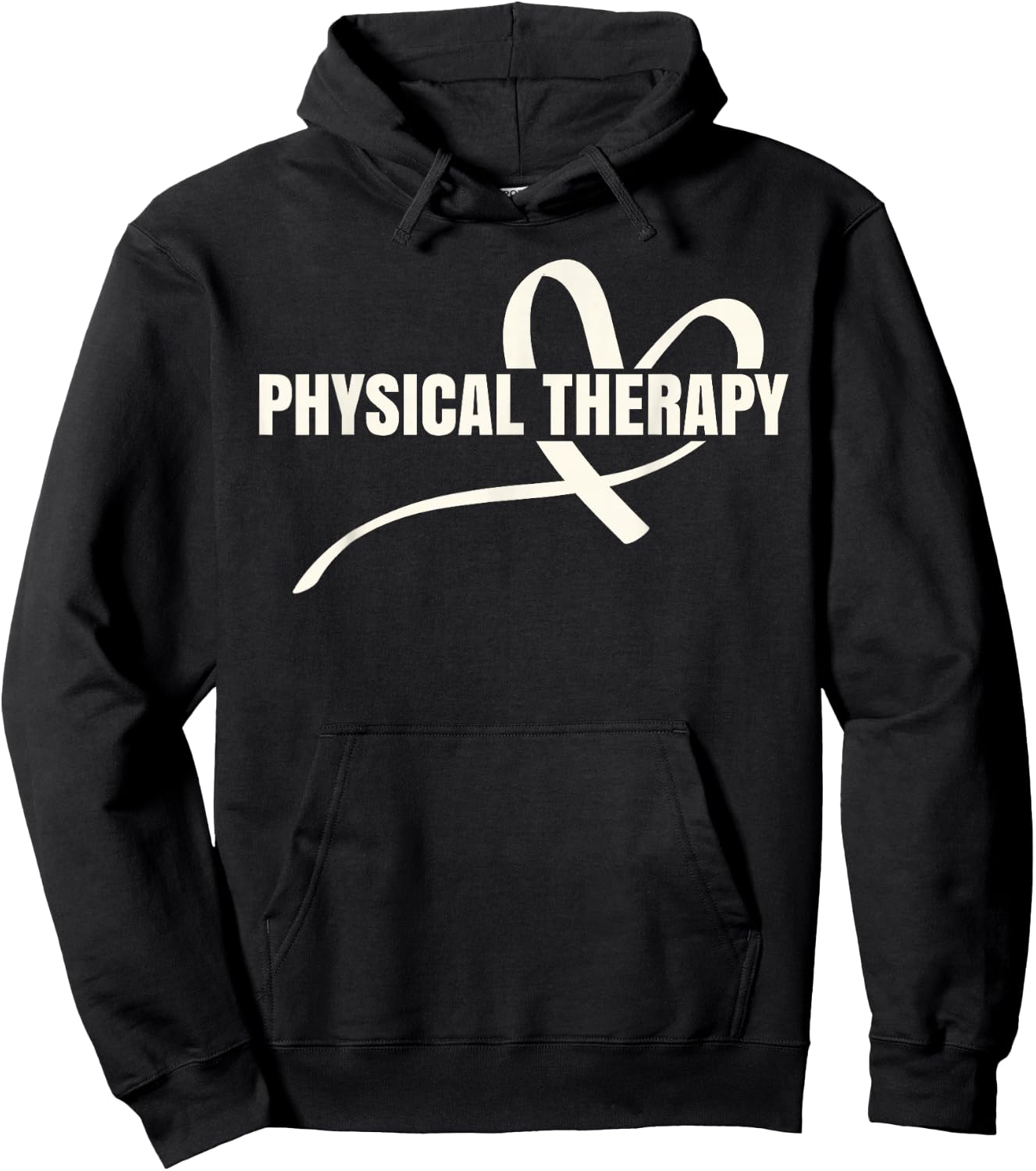 PTA Physiotherapy PT Therapist Love Physical Therapy Hoodie - Hoodie | Black
