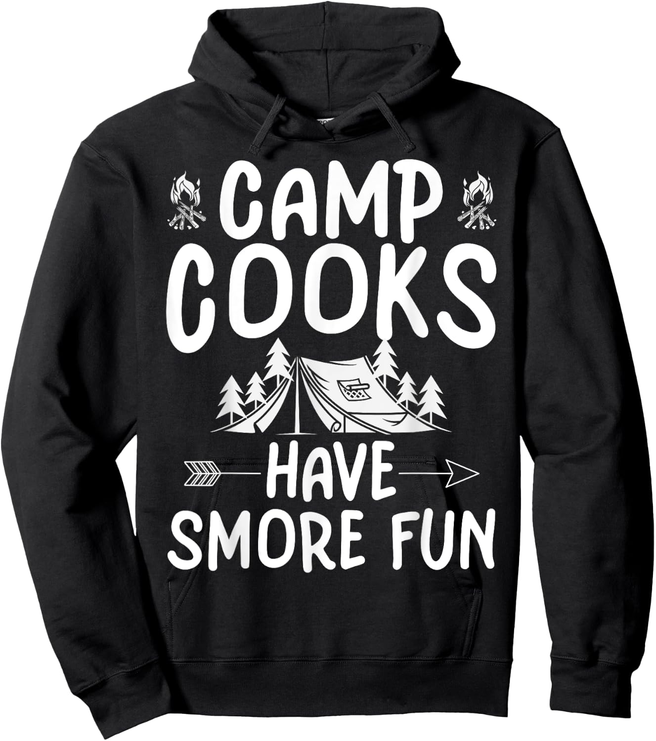 Funny Summer Camp Cook - Have Smore Fun Men Women Kids Hoodie - Hoodie | Black