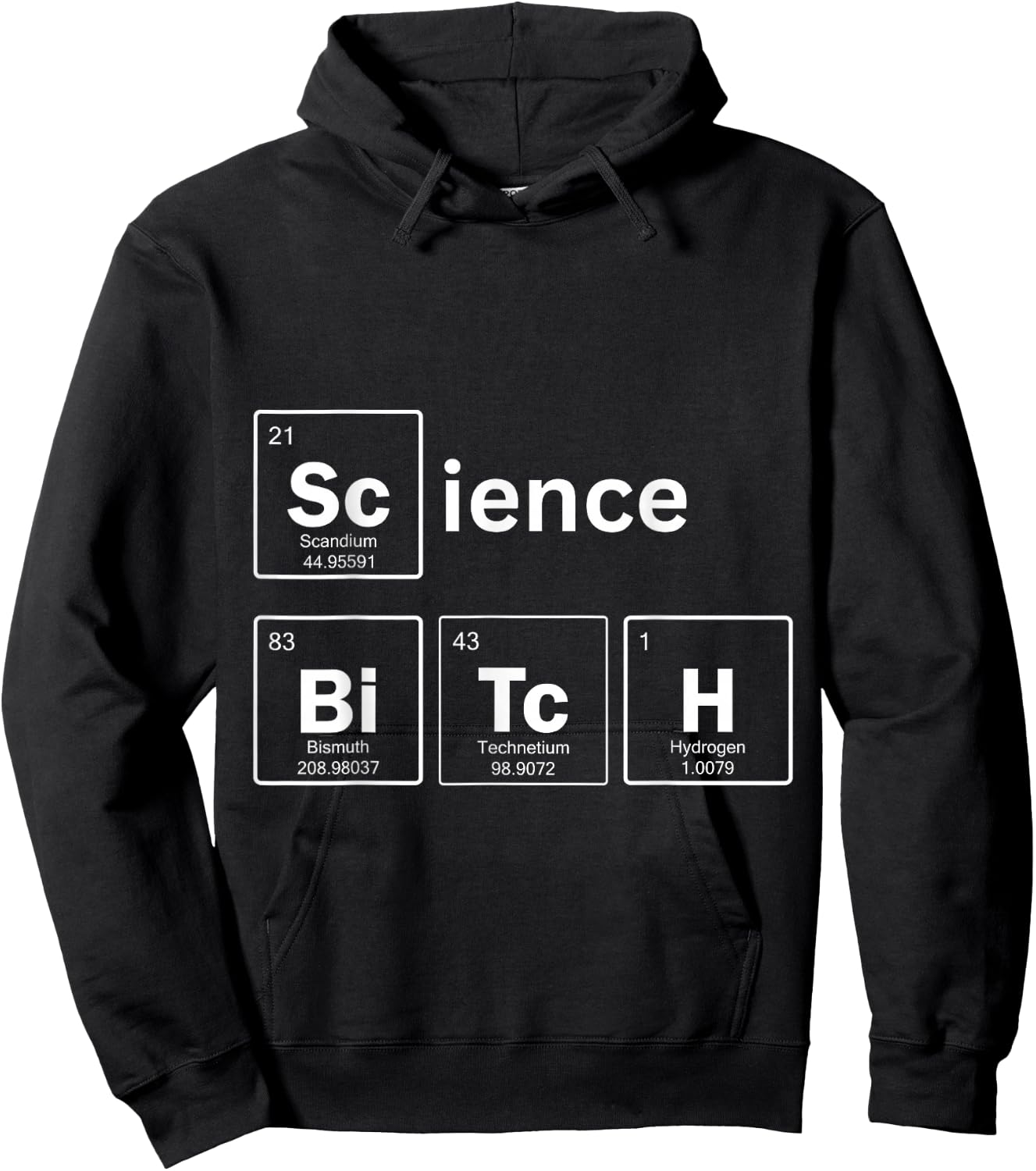 Science Bitch Hoodie - Hoodie | Black