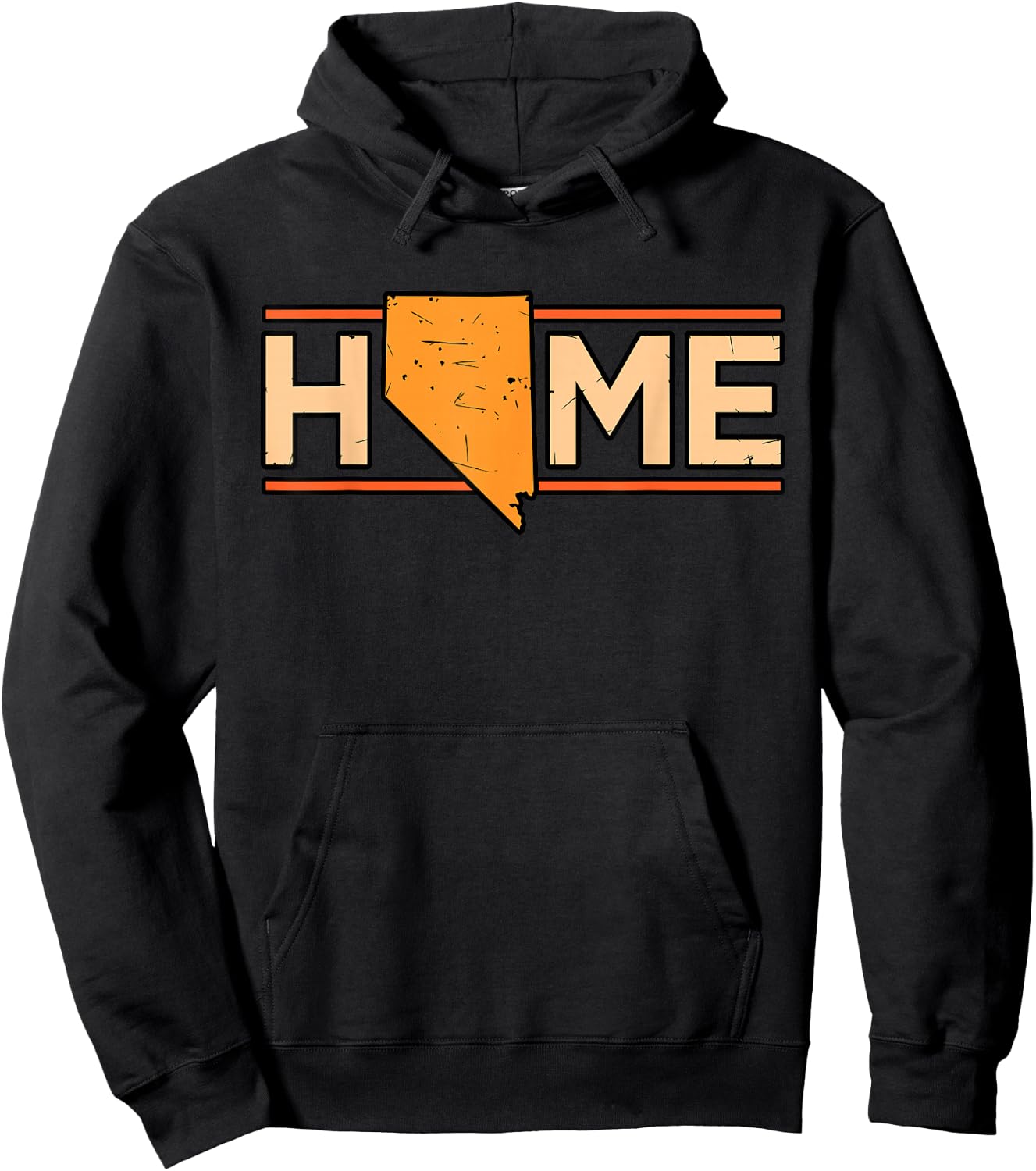 Retro Nevada America USA Hoodie - Hoodie | Black