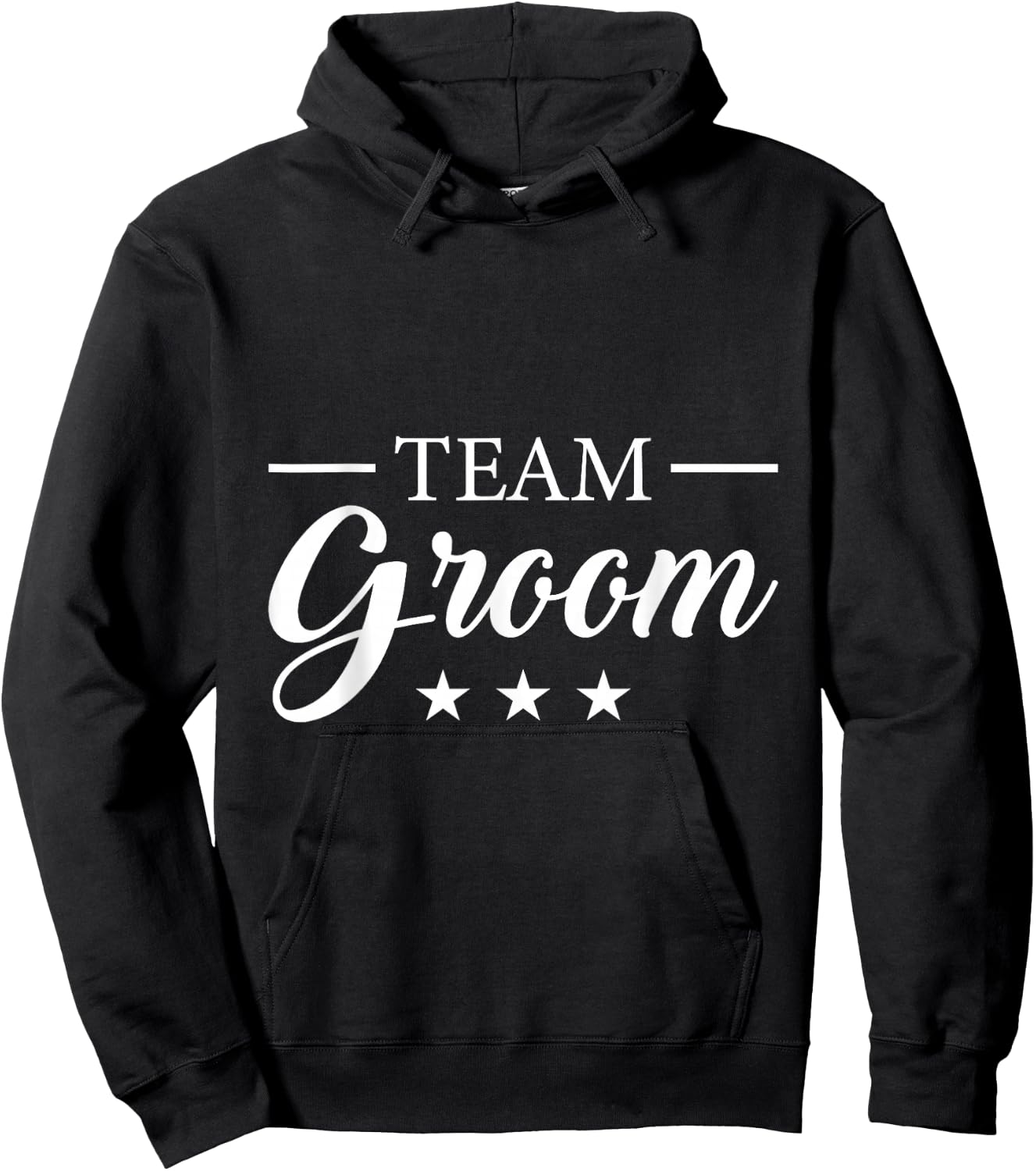 Team Groom Bachelor Party Team Groom Hoodie - Hoodie | Black