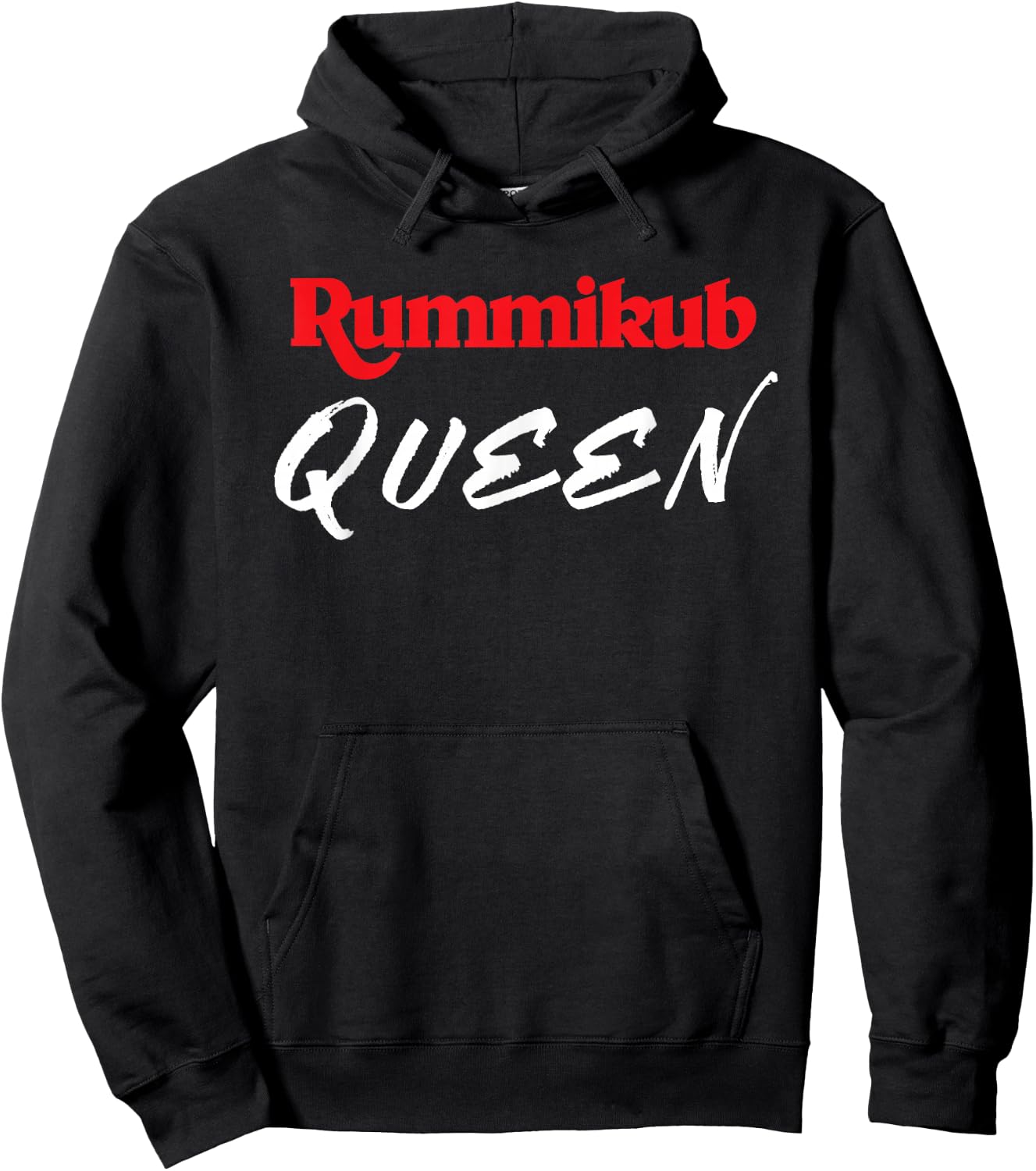 Rummikub Queen Player Fan Hoodie - Hoodie | Black