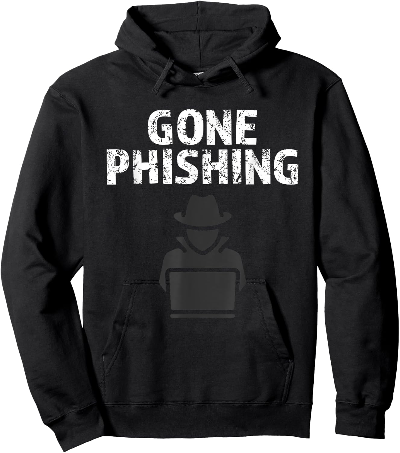 Gone Phishing - Cool Online Cyber Security Hacker / Expert Hoodie - Hoodie | Black