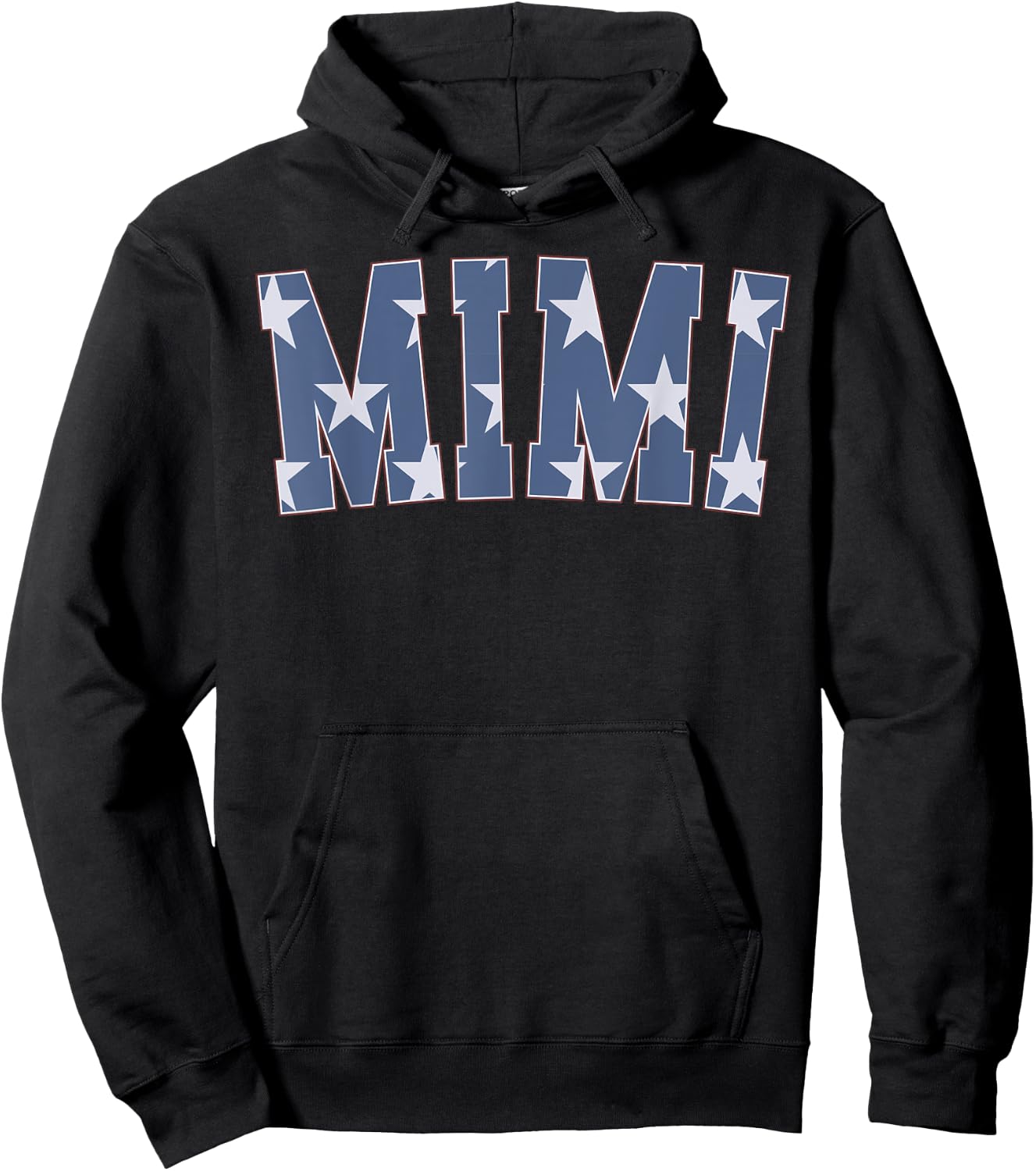 American Flag Mimi Matching Family 4th of July Kids Men Hoodie - Hoodie | Black
