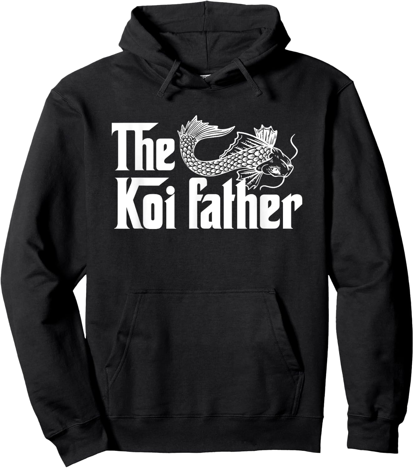 The koi father koi fish breeders and owners Hoodie - Hoodie | Black
