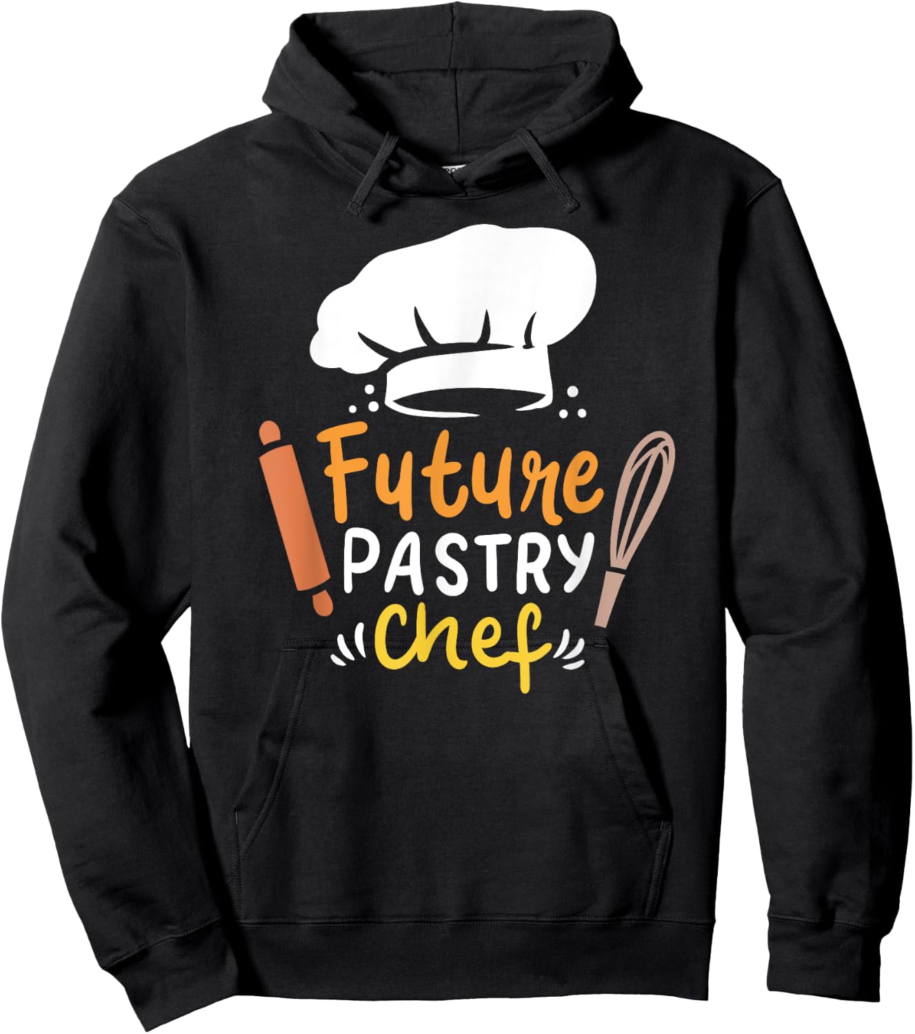 Future Pastry Chef Cute Cake Decorator Funny Baking Gift Hoodie - Hoodie | Black