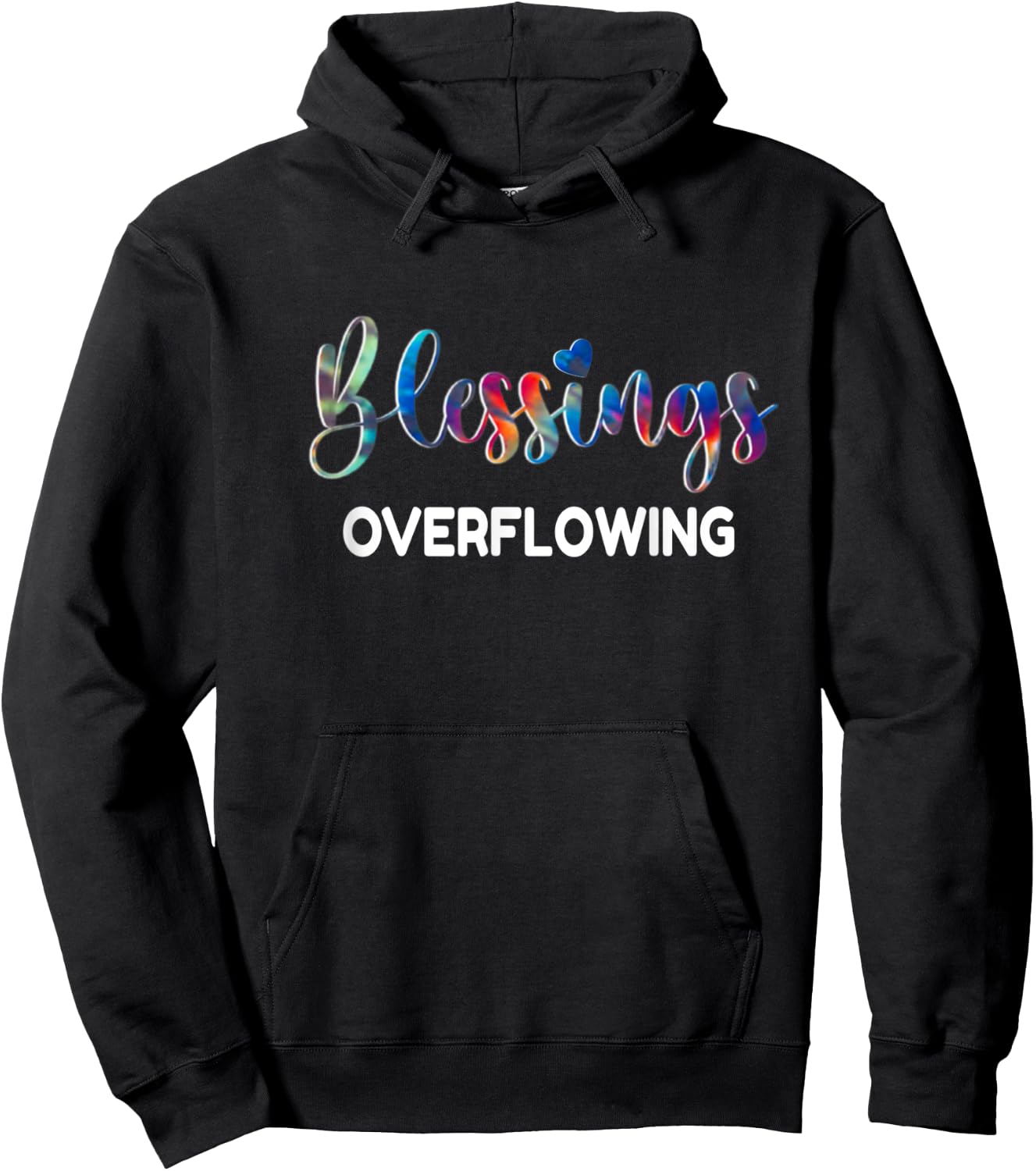 Blessed Beyond Measure Vintage Retro Christian Funny Hoodie - Hoodie | Black