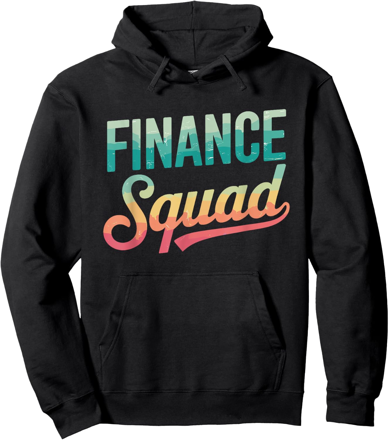 Finance Squad, Financial Office Crew Hoodie - Hoodie | Black