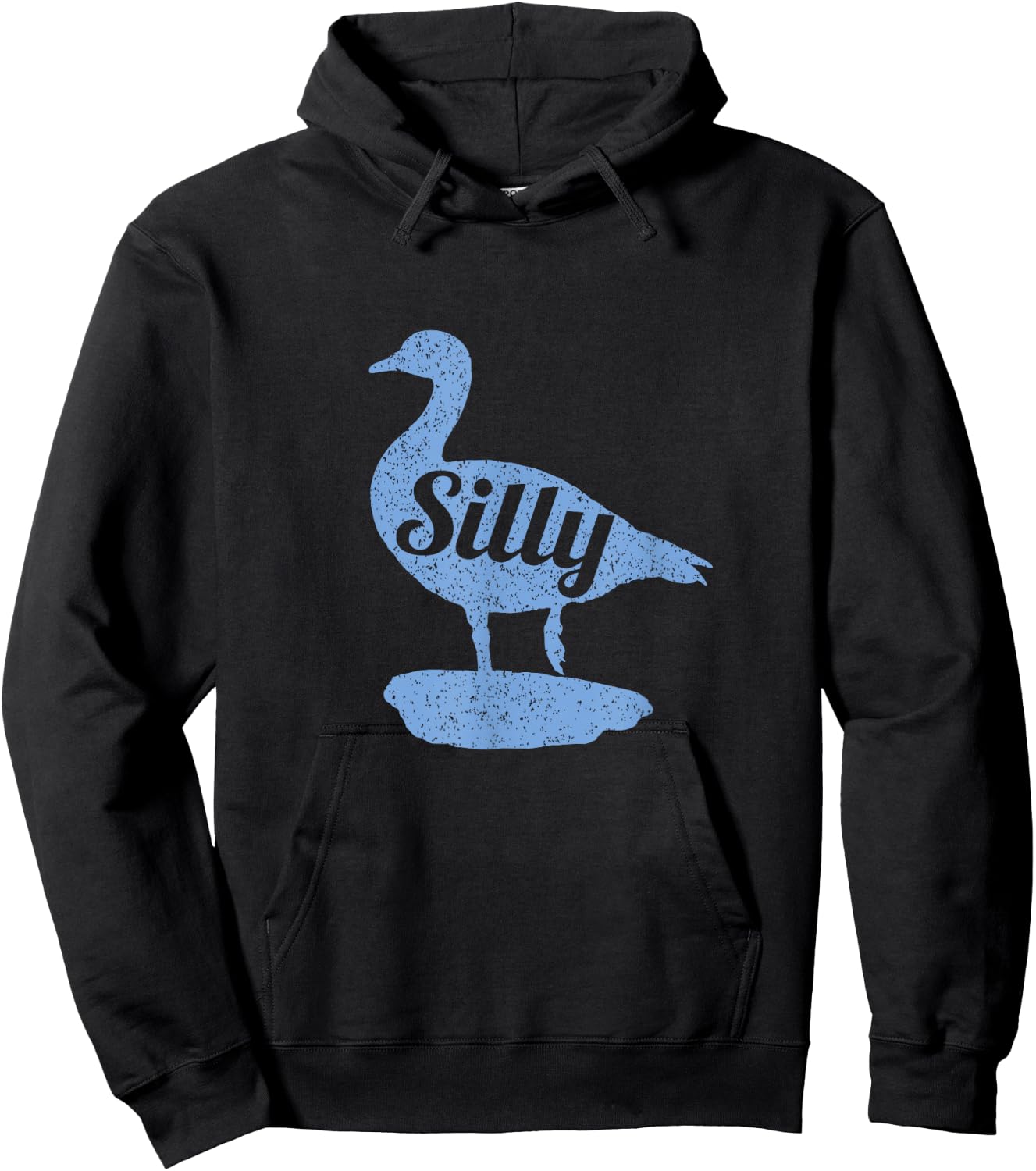 Silly Goose Funny Silly Goose Hoodie - Hoodie | Black