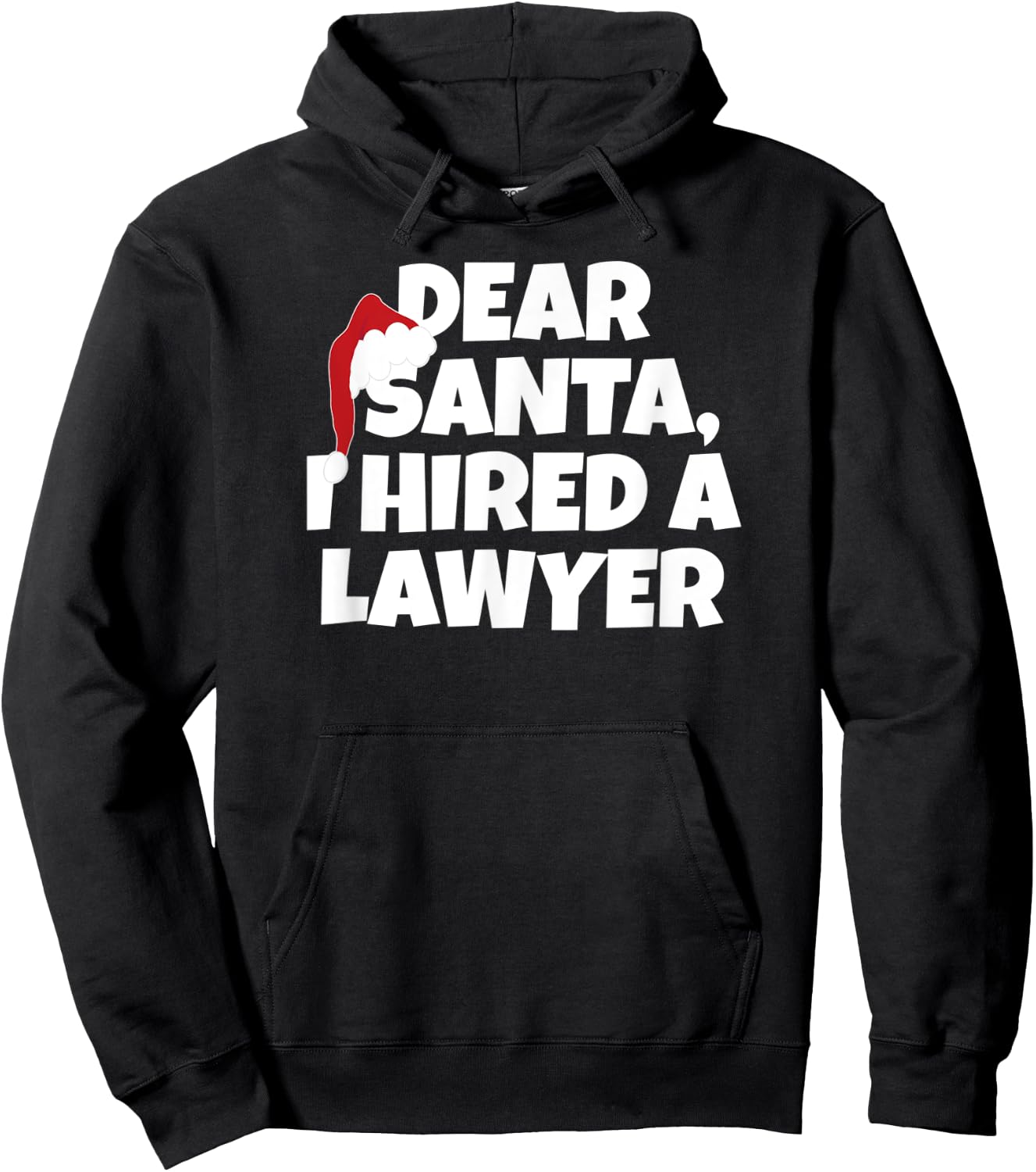 Dear Santa, I Know Where You Live - Christmas Hoodie - Hoodie | Black