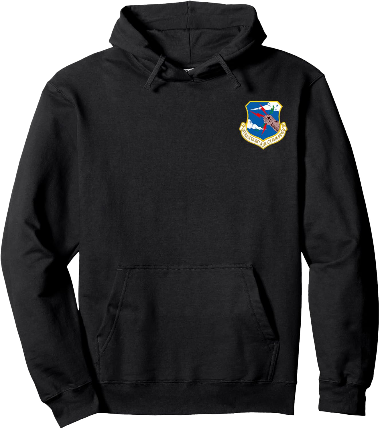 Proud Strategic Air Command Veteran Vintage Veterans Day Men Hoodie - Hoodie | Black