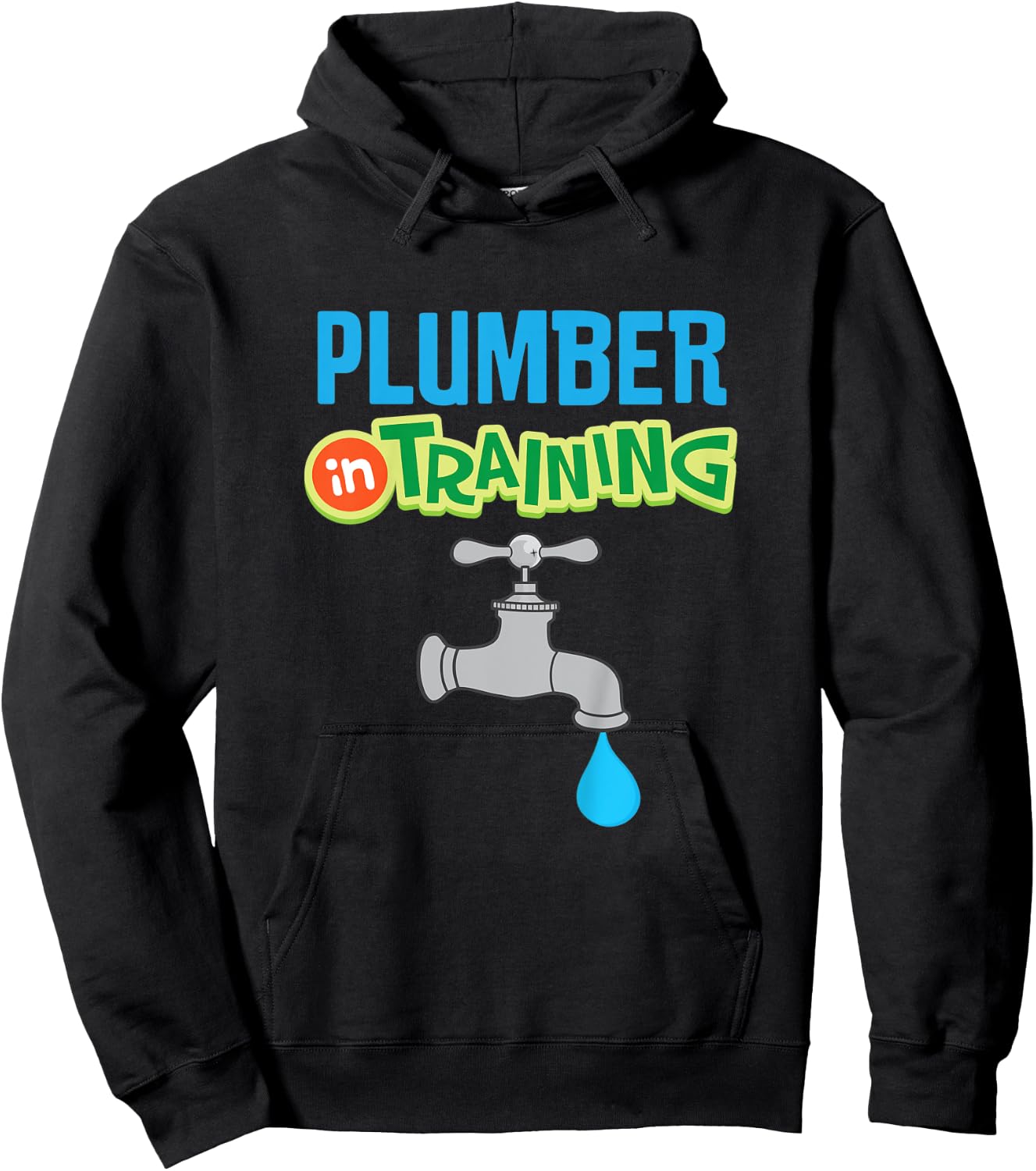 Kids Future Plumber in Training Hoodie - Hoodie | Black