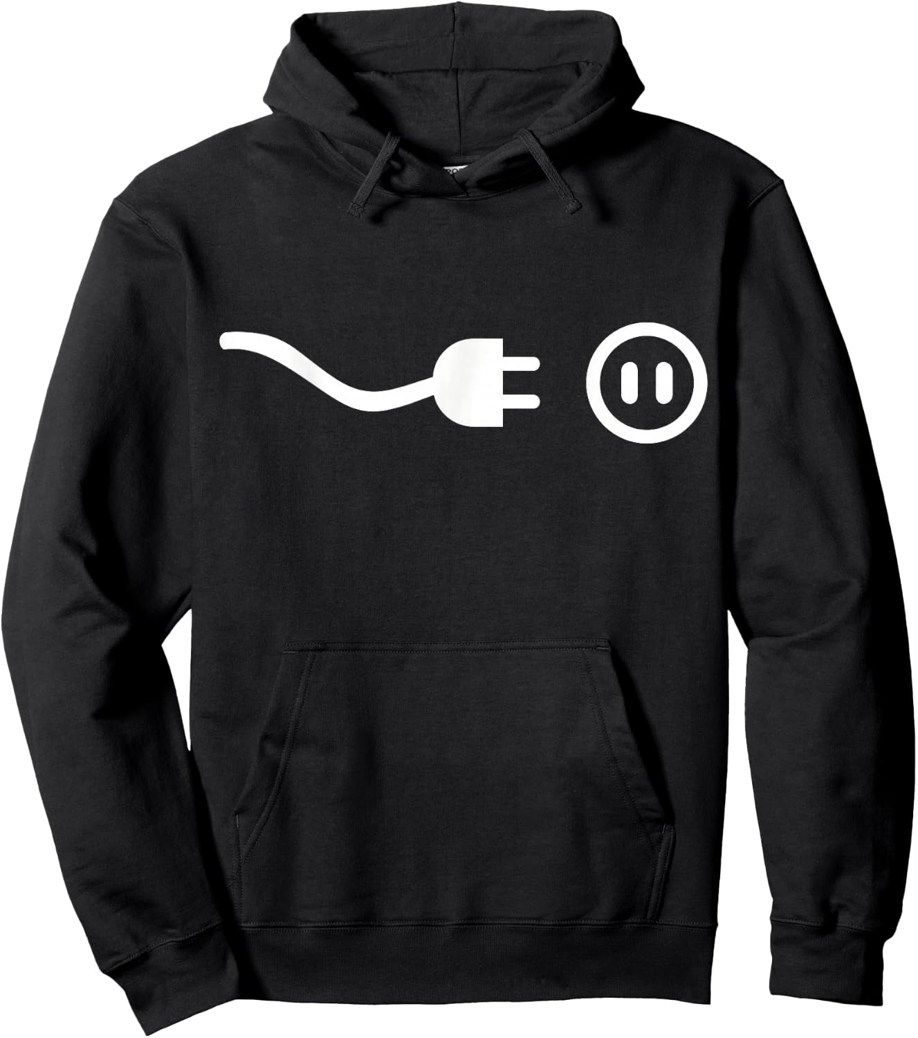 Plug outlet Hoodie - Hoodie | Black