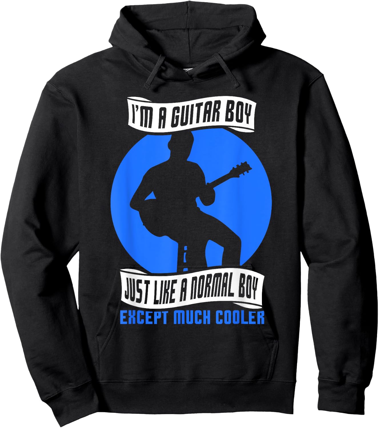 I’m a guitar boy Hoodie - Hoodie | Black