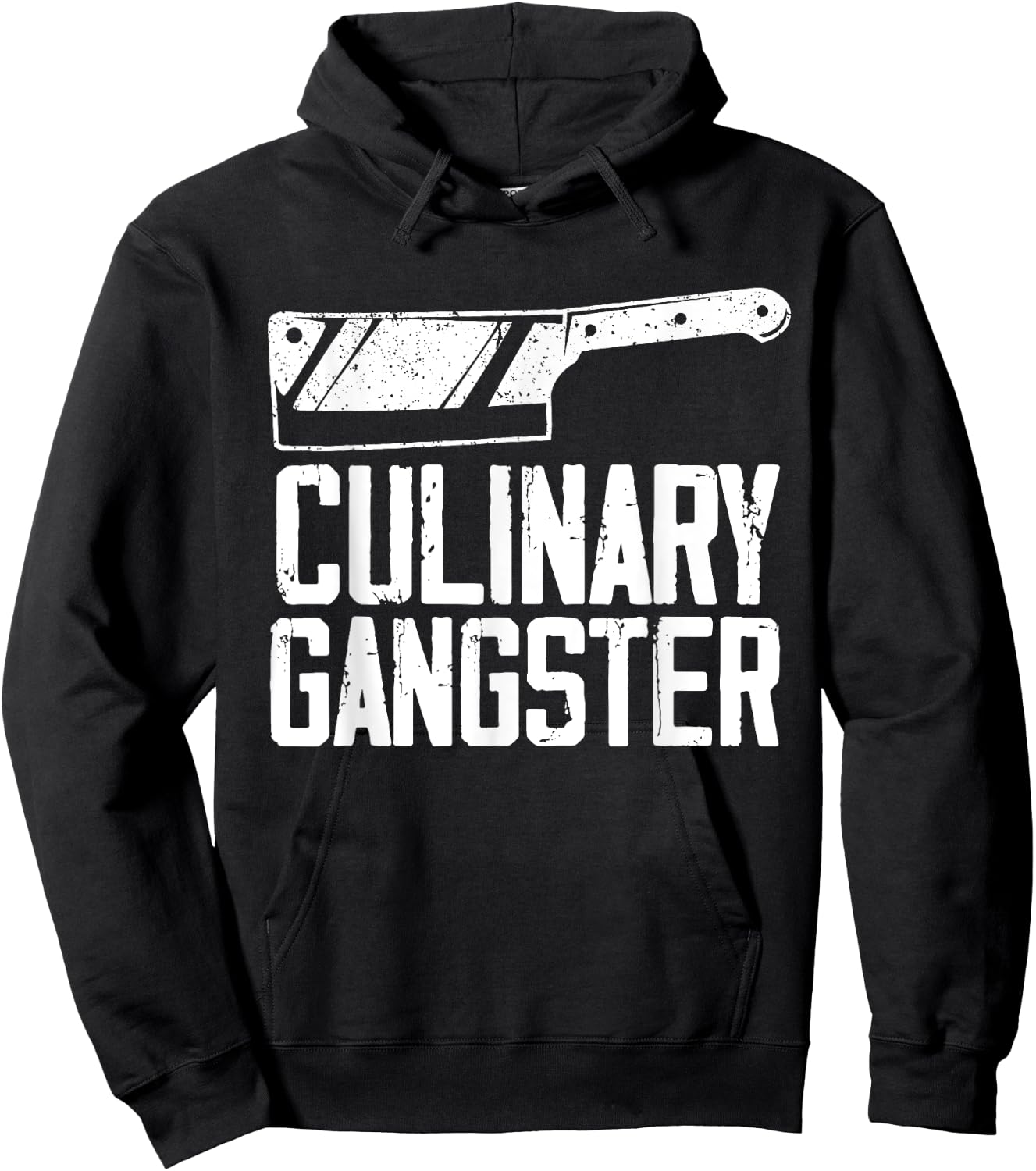 Funny Chef Art Men Women Restaurant Kitchen Food Cooking Hoodie - Hoodie | Black