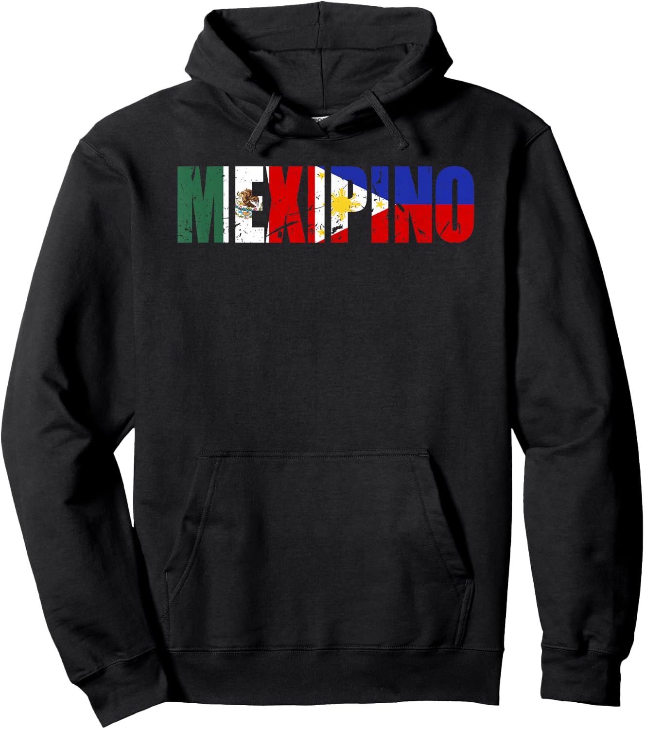 Mexipino Mexican Filipino Mixed Heritage Mexico Philippines Hoodie - Hoodie | Black