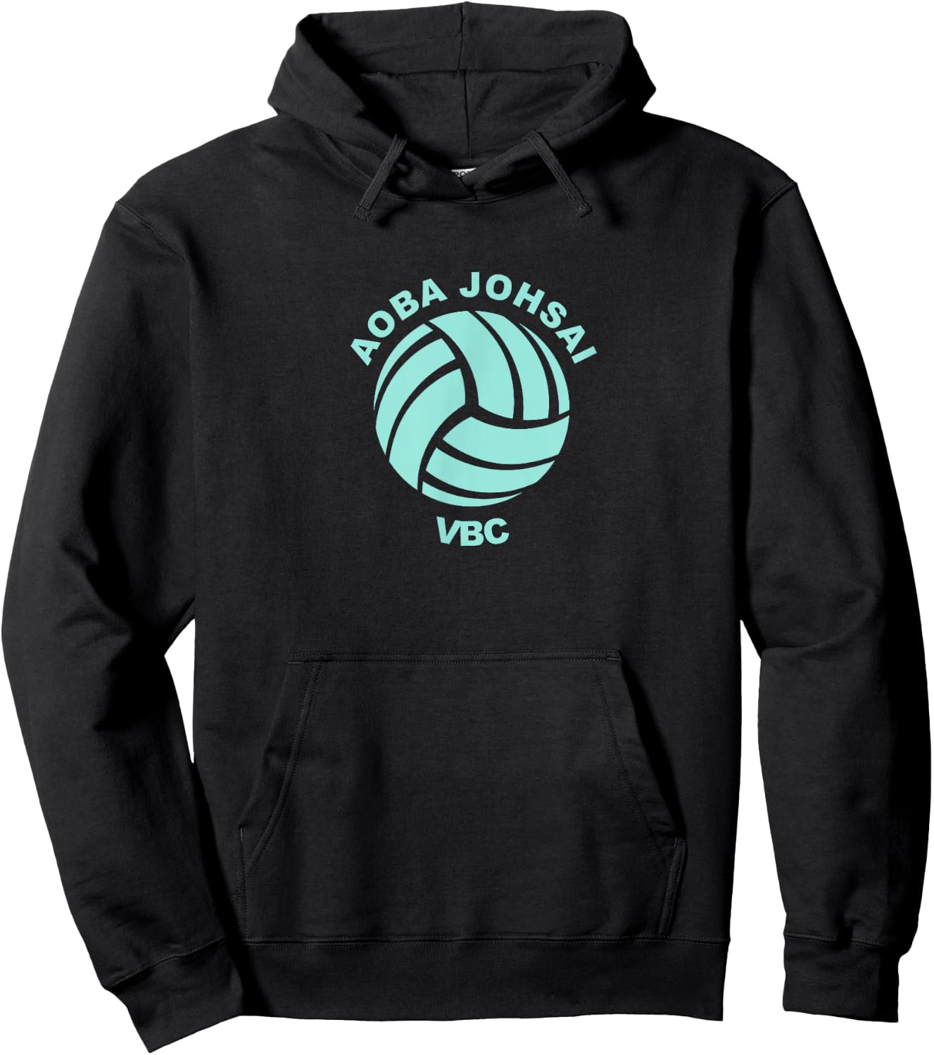 Aoba Johsai High - Volleyball Practice Anime Manga Cosplay Hoodie - Hoodie | Black
