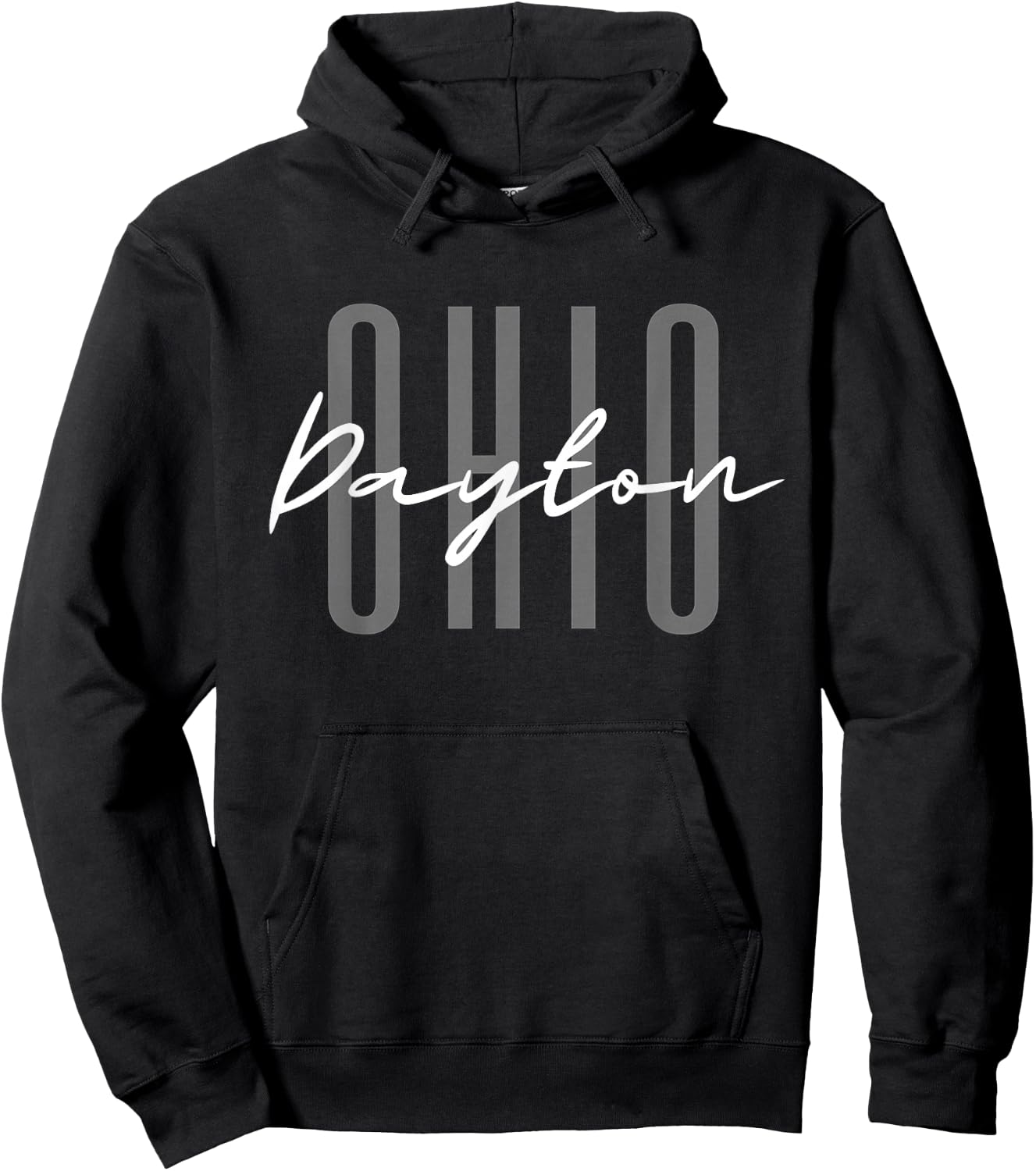 Dayton Ohio Home State Travel OH Hoodie - Hoodie | Black