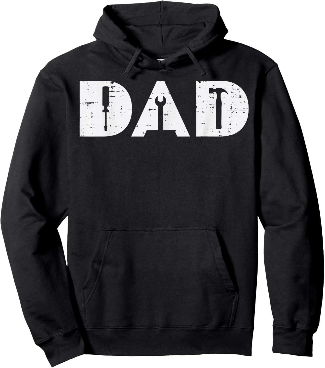 Dad Handy Tools Funny Fathers Day Mechanic Daddy Papa Men Hoodie - Hoodie | Black