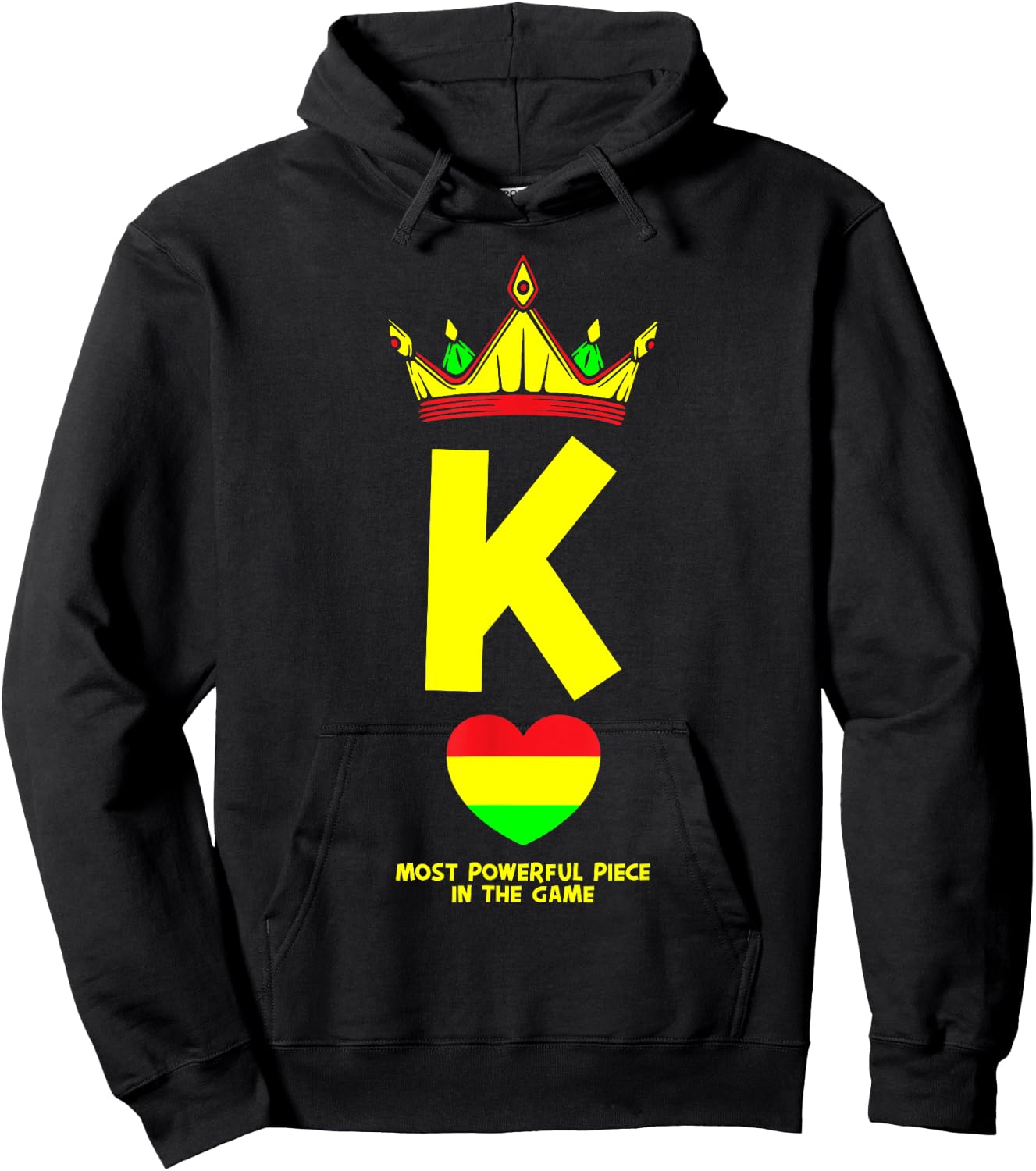 Black King The Most Powerful Piece In The Game Juneteenth Hoodie - Hoodie | Black