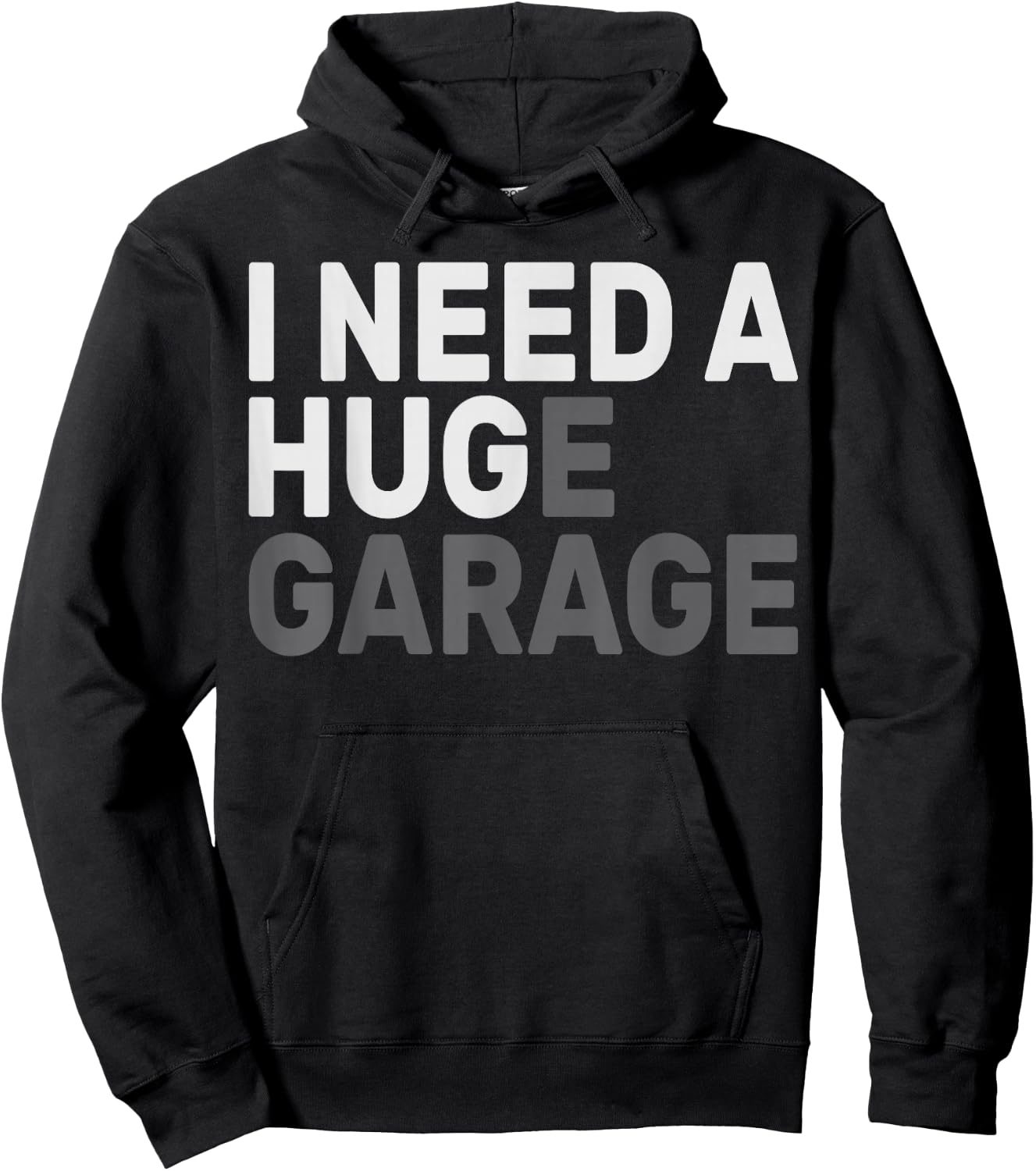 I Need A Hug E Garage Mechanic Hoodie - Hoodie | Black